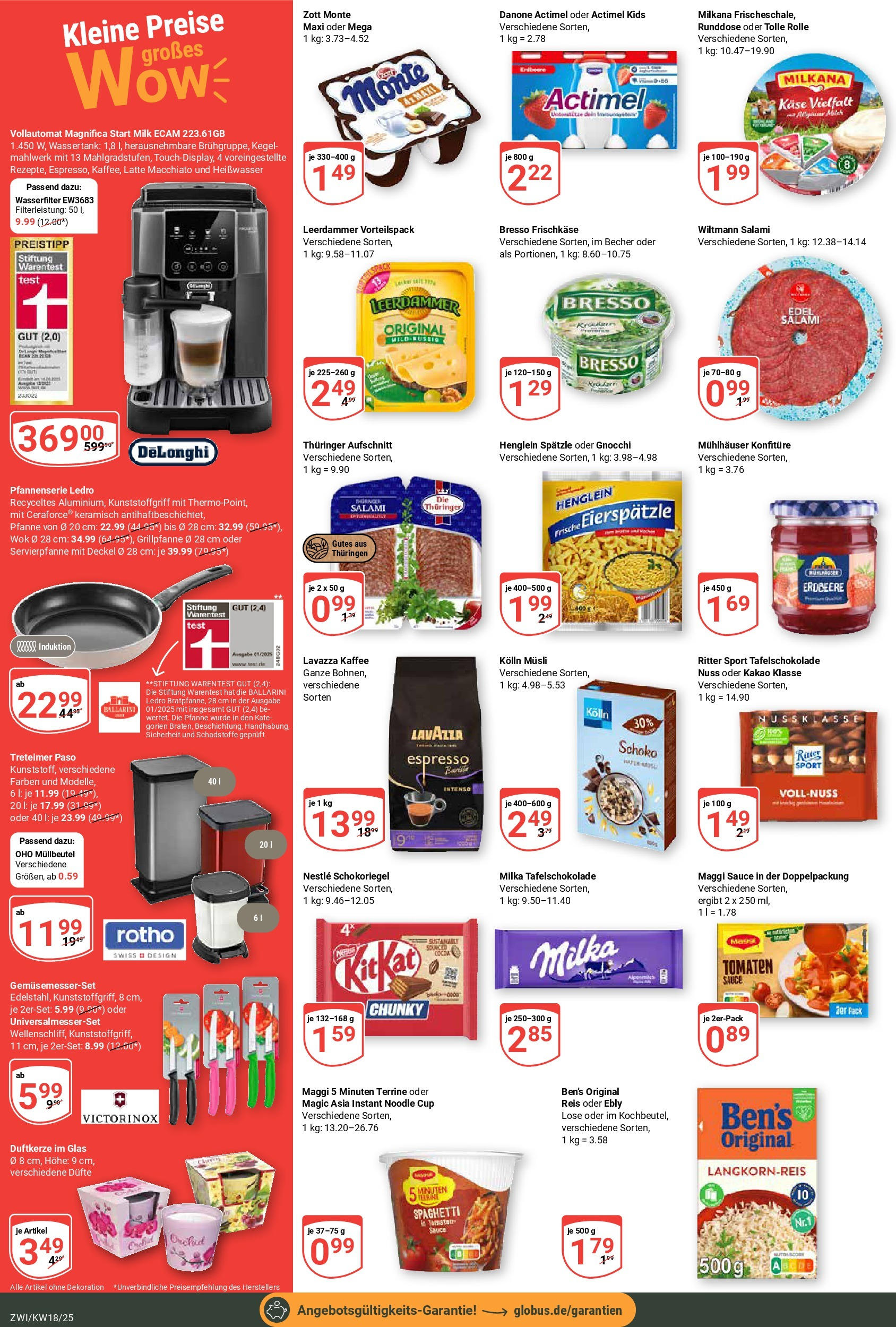 Globus - Globus: Wochenangebote (ab 27.04.2025) » Angebote online | Seite: 8 | Produkte: Musli, Kaffee, Tomaten, Milka