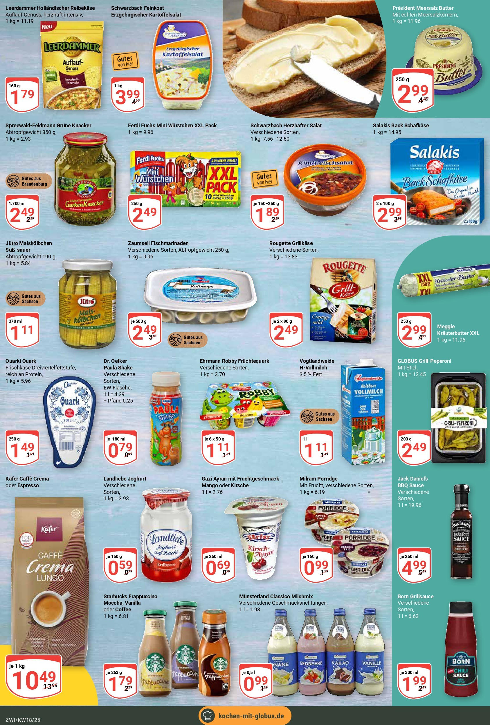 Globus - Globus: Wochenangebote (ab 27.04.2025) » Angebote online | Seite: 14 | Produkte: Grill, Quark, Butter, Chili