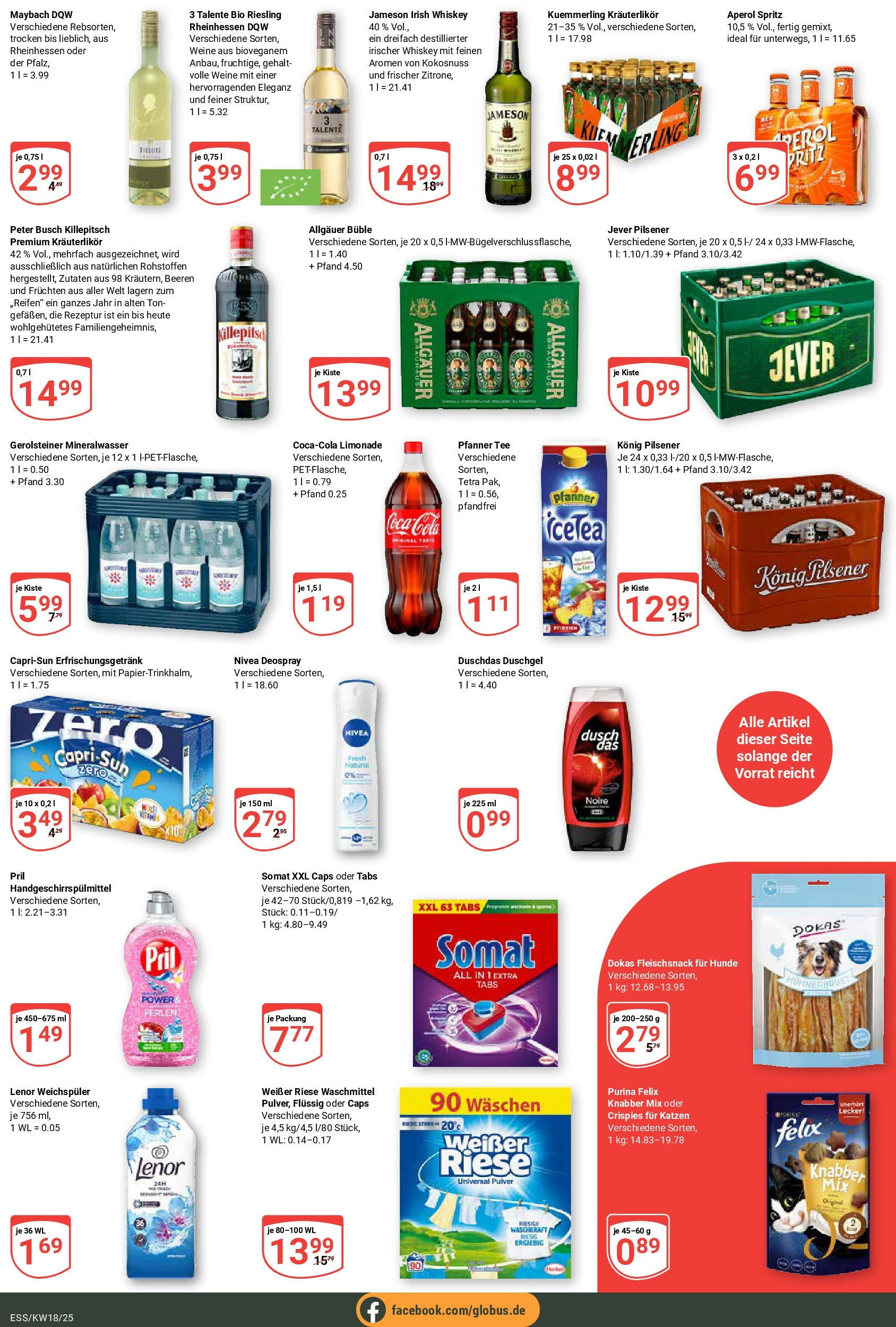 Globus - Essen (ab 28.04.2025) » Angebote online | Seite: 3 | Produkte: Konig pilsener, Deodorant, Kuemmerling, Zitrone