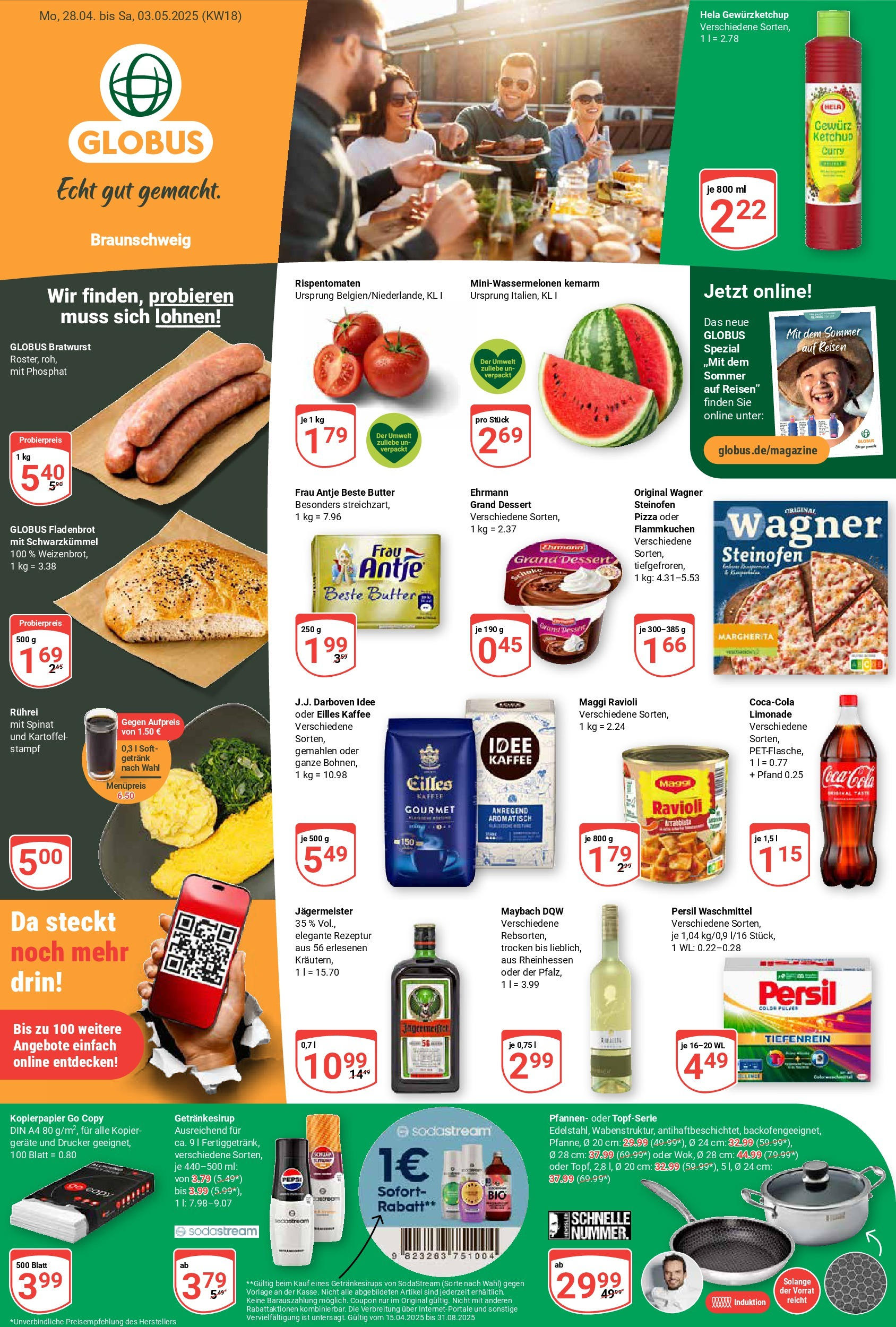 Globus - Globus: Wochenangebote (ab 27.04.2025) » Angebote ab Montag | Seite: 3 | Produkte: Ehrmann grand dessert, Wagner pizza, Ketchup, Drucker Globus - Globus: Wochenangebote (ab 27.04.2025) » Angebote online | Seite: 3 | Produkte: Ehrmann grand dessert, Wagner pizza, Ketchup, Drucker