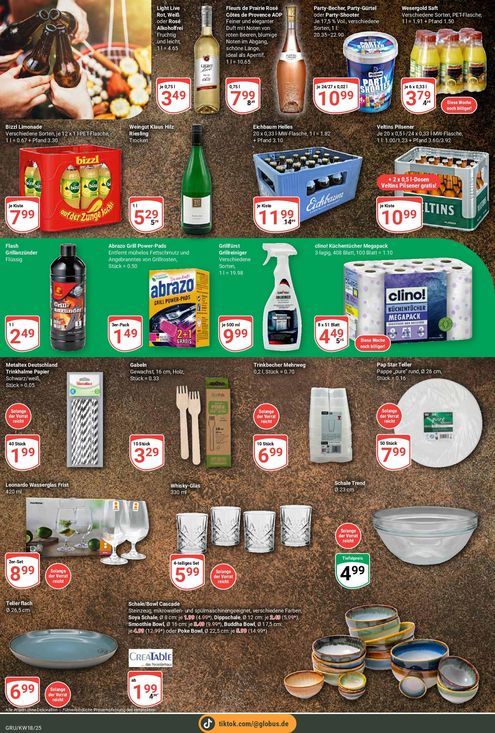 Globus - Globus: Wochenangebote (ab 27.04.2025) » Angebote ab Montag | Seite: 6 | Produkte: Grill, Duft, Saft, Veltins Globus - Globus: Wochenangebote (ab 27.04.2025) » Angebote online | Seite: 6 | Produkte: Grill, Duft, Saft, Veltins