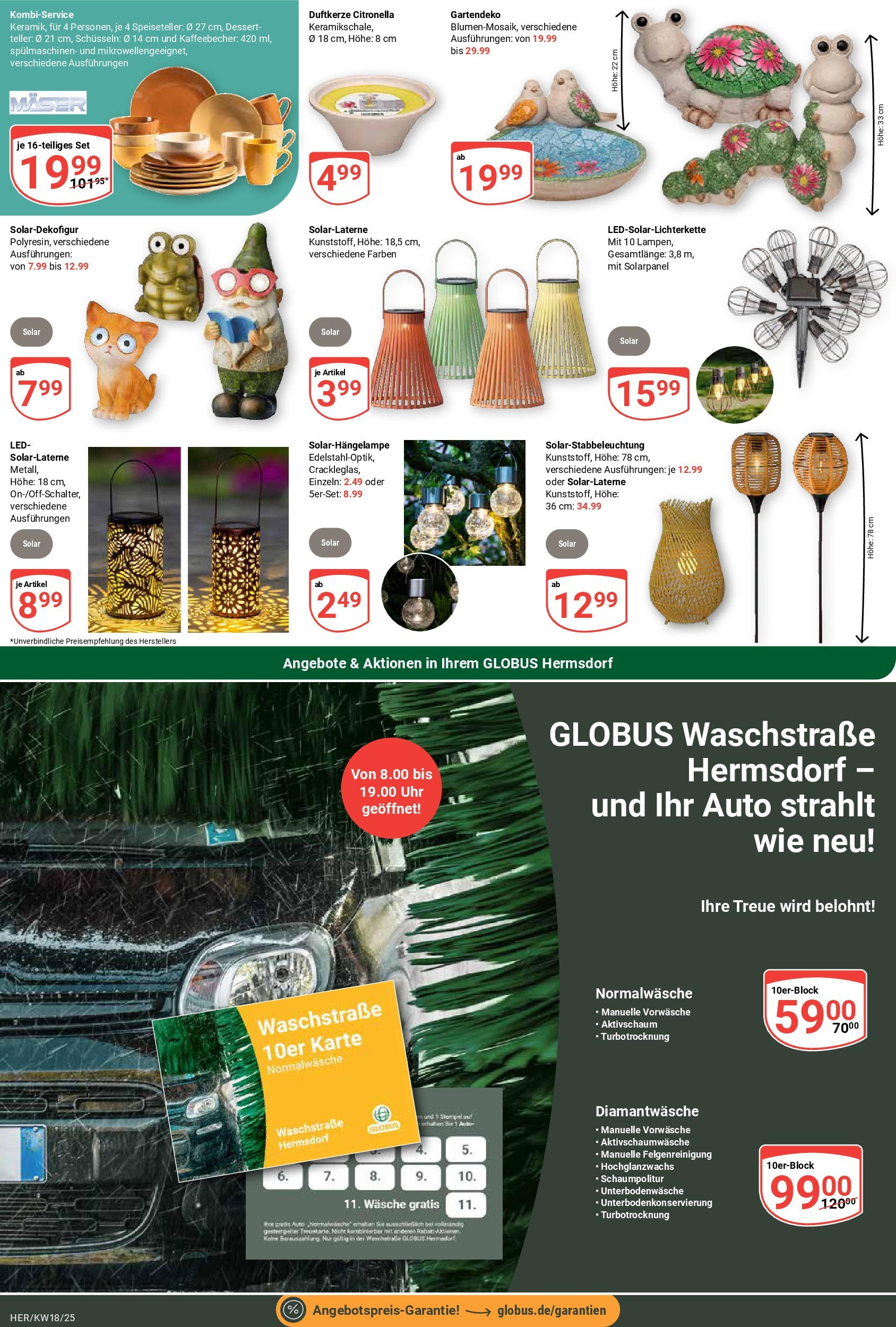 Globus - Globus: Wochenangebote (ab 27.04.2025) » Angebote ab Montag | Seite: 26 | Produkte: Uhr Globus - Globus: Wochenangebote (ab 27.04.2025) » Angebote online | Seite: 26 | Produkte: Uhr