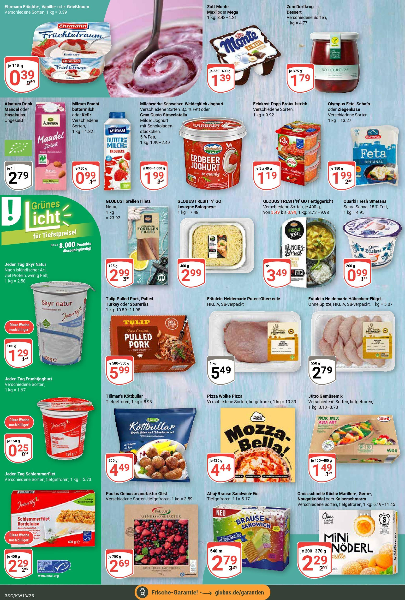 Globus - Globus: Wochenangebote (ab 27.04.2025) » Angebote ab Montag | Seite: 11 | Produkte: Küche, Fruchtjoghurt, Milram, Pizza Globus - Globus: Wochenangebote (ab 27.04.2025) » Angebote online | Seite: 11 | Produkte: Küche, Fruchtjoghurt, Milram, Pizza