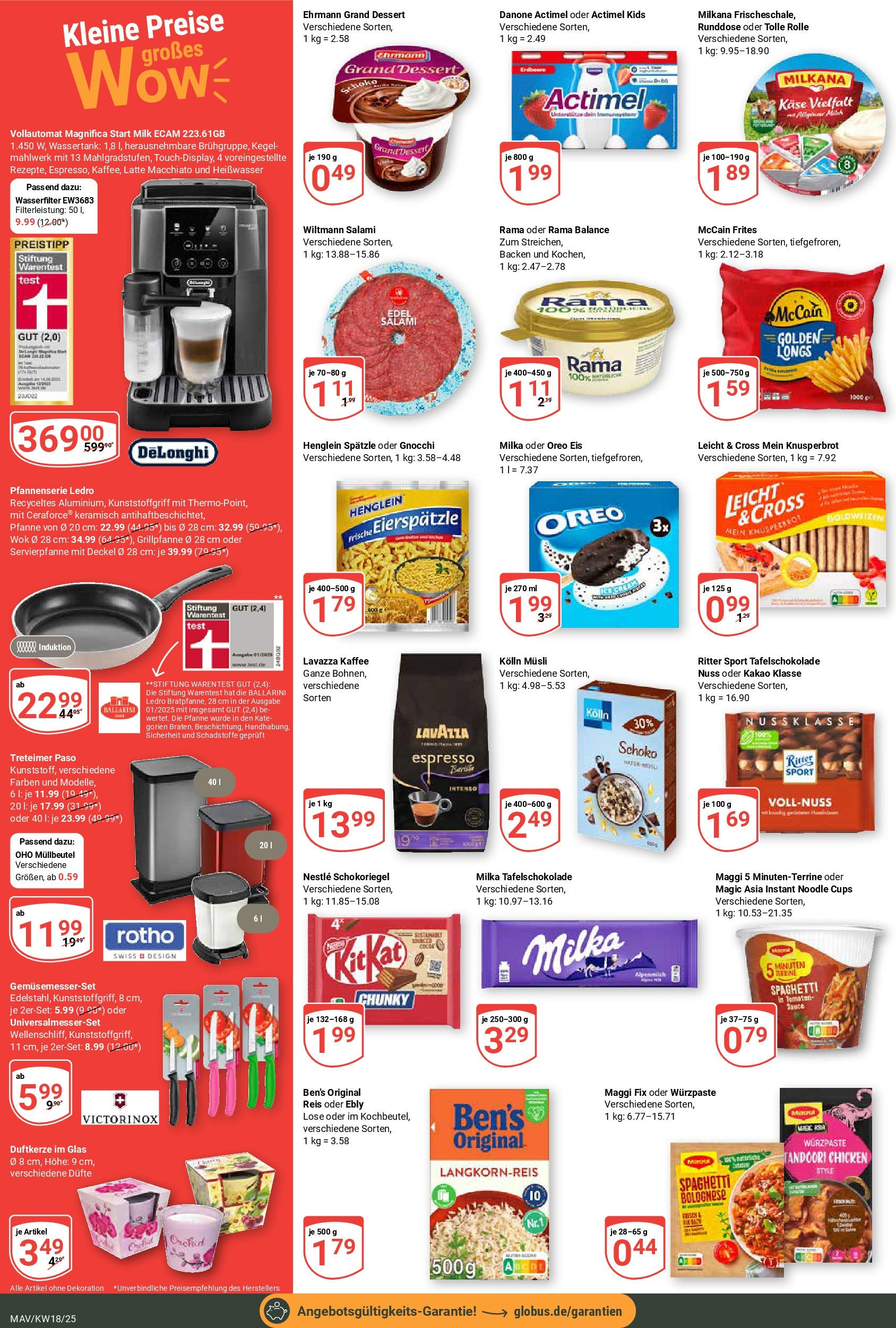 Globus - Globus: Wochenangebote (ab 27.04.2025) » Angebote ab Montag | Seite: 8 | Produkte: Kolln, Milkana, Ritter sport, Reis Globus - Globus: Wochenangebote (ab 27.04.2025) » Angebote online | Seite: 8 | Produkte: Kolln, Milkana, Ritter sport, Reis