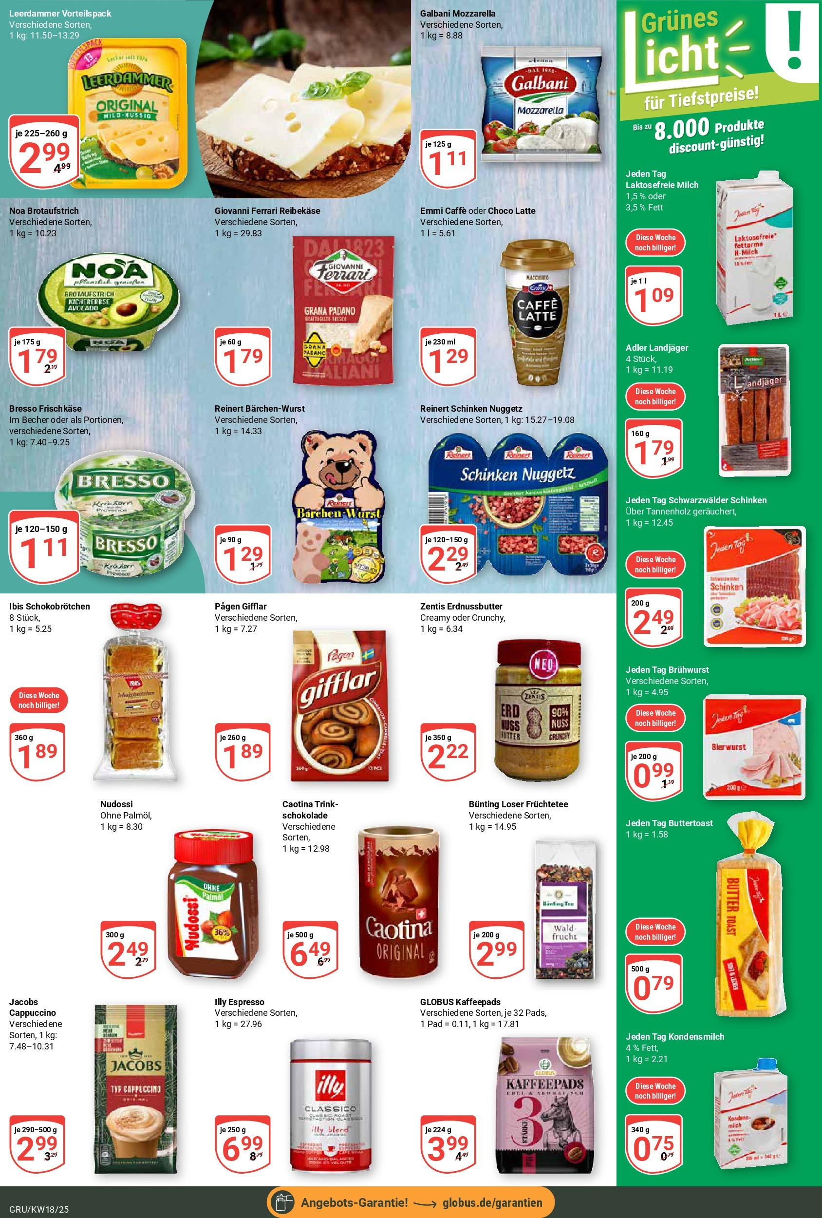 Globus - Globus: Wochenangebote (ab 27.04.2025) » Angebote ab Montag | Seite: 15 | Produkte: Toast, Mozzarella, Leerdammer, Tee Globus - Globus: Wochenangebote (ab 27.04.2025) » Angebote online | Seite: 15 | Produkte: Toast, Mozzarella, Leerdammer, Tee