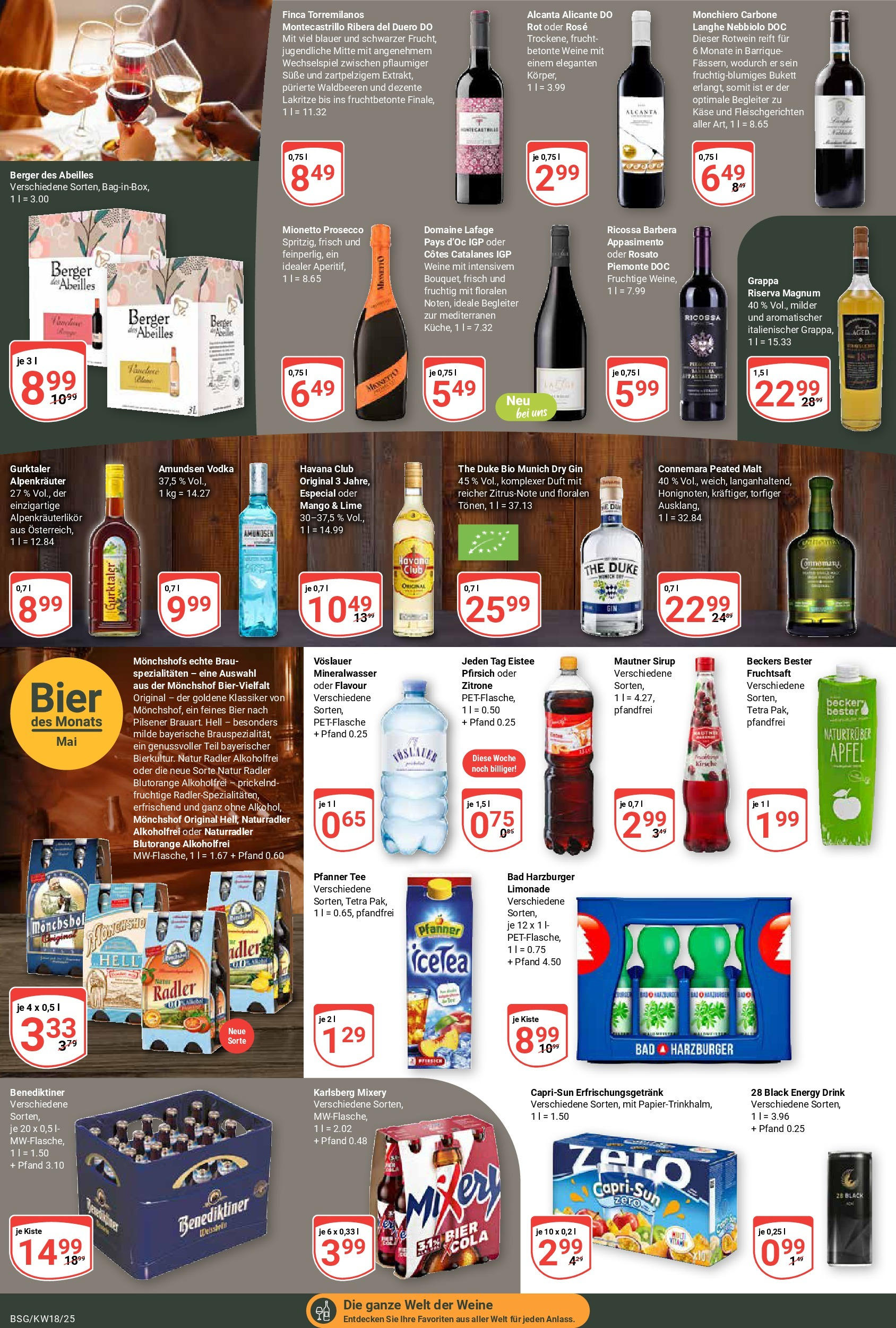 Globus - Globus: Wochenangebote (ab 27.04.2025) » Angebote ab Montag | Seite: 17 | Produkte: Mineralwasser, Zitrone, Mango, Mixery Globus - Globus: Wochenangebote (ab 27.04.2025) » Angebote online | Seite: 17 | Produkte: Mineralwasser, Zitrone, Mango, Mixery