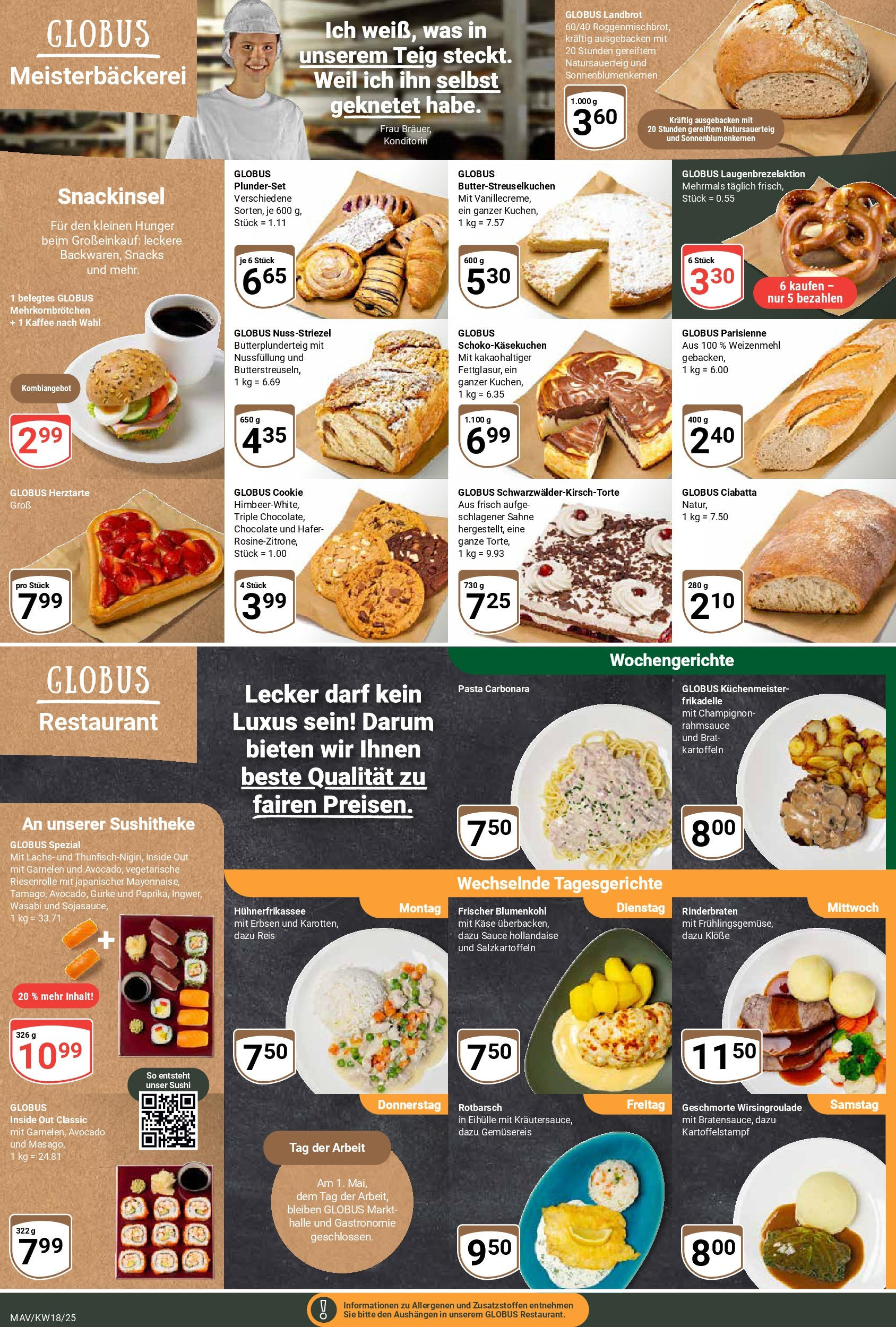 Globus - Globus: Wochenangebote (ab 27.04.2025) » Angebote ab Montag | Seite: 11 | Produkte: Käse, Lachs, Reis, Erbsen Globus - Globus: Wochenangebote (ab 27.04.2025) » Angebote online | Seite: 11 | Produkte: Käse, Lachs, Reis, Erbsen