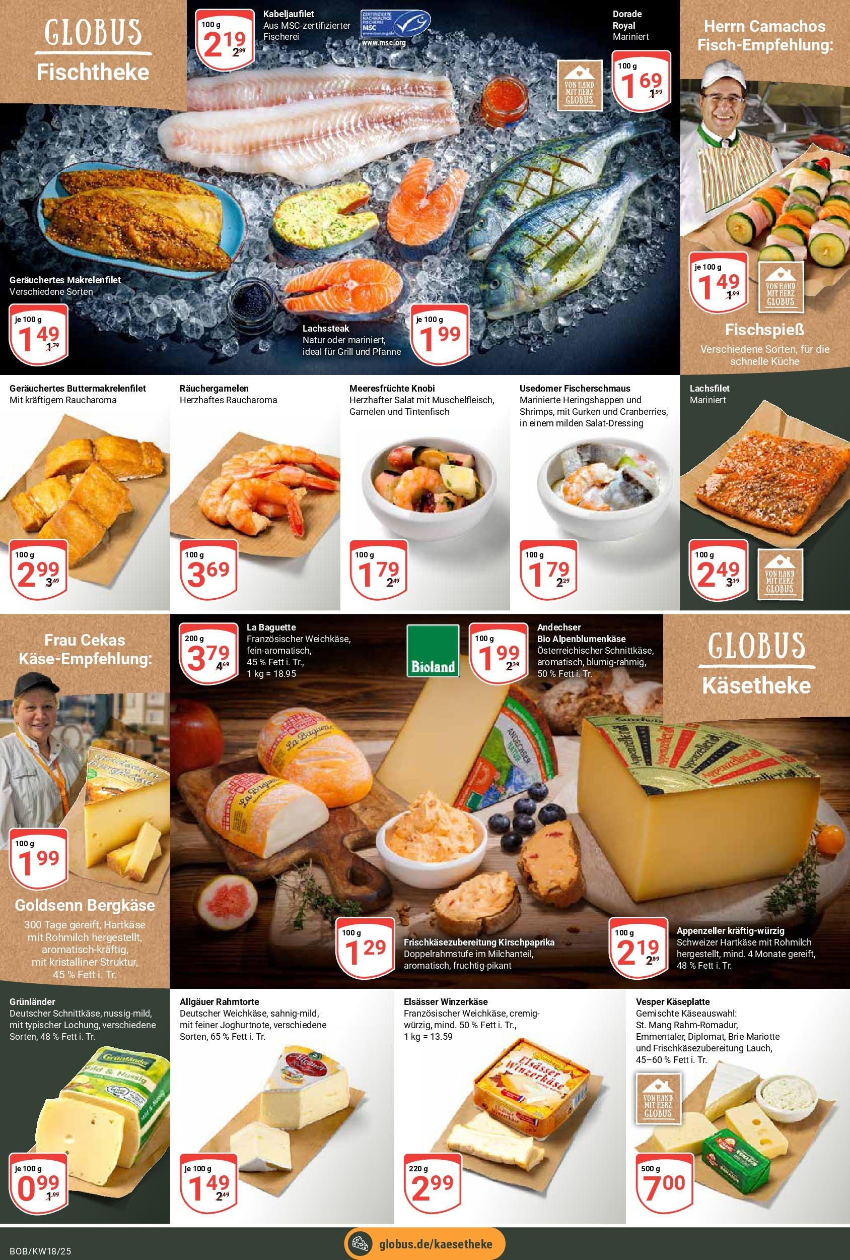Globus - Globus: Wochenangebote (ab 27.04.2025) » Angebote ab Montag | Seite: 14 | Produkte: Butter, Käse, Grunlander, Gurken Globus - Globus: Wochenangebote (ab 27.04.2025) » Angebote online | Seite: 14 | Produkte: Butter, Käse, Grunlander, Gurken