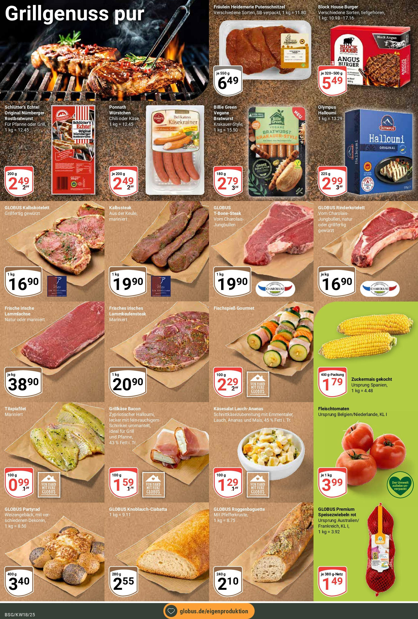 Globus - Globus: Wochenangebote (ab 27.04.2025) » Angebote ab Montag | Seite: 20 | Produkte: Grill, Baguette, Ananas, Putenschnitzel Globus - Globus: Wochenangebote (ab 27.04.2025) » Angebote online | Seite: 20 | Produkte: Grill, Baguette, Ananas, Putenschnitzel