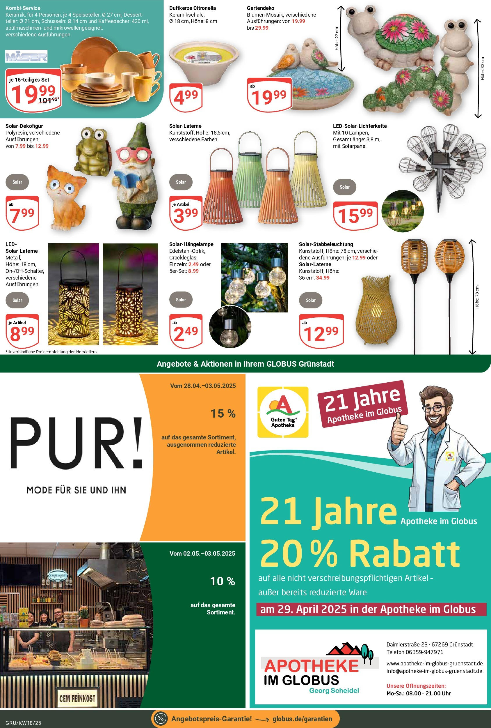 Globus - Globus: Wochenangebote (ab 27.04.2025) » Angebote ab Montag | Seite: 22 | Produkte: String, Telefon, Uhr Globus - Globus: Wochenangebote (ab 27.04.2025) » Angebote online | Seite: 22 | Produkte: String, Telefon, Uhr