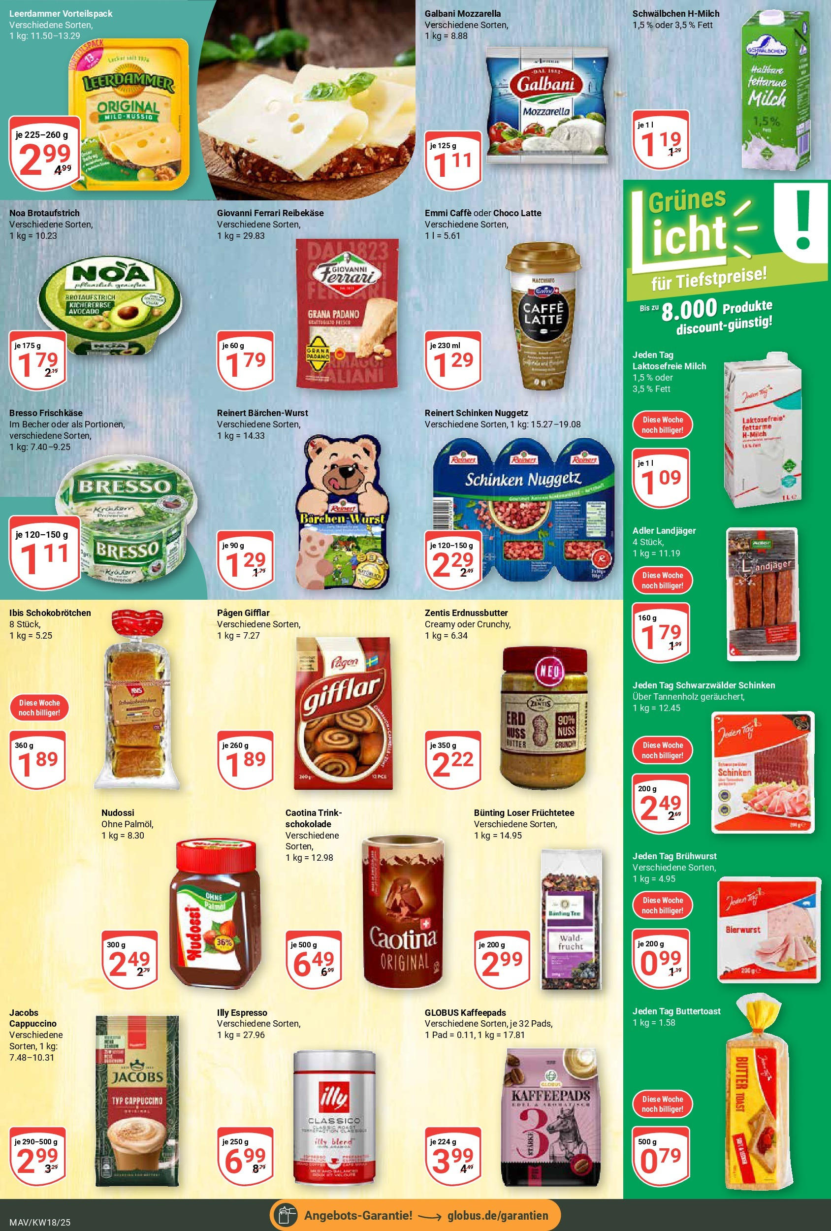 Globus - Globus: Wochenangebote (ab 27.04.2025) » Angebote ab Montag | Seite: 16 | Produkte: Toast, Leerdammer, Avocado, Schinken Globus - Globus: Wochenangebote (ab 27.04.2025) » Angebote online | Seite: 16 | Produkte: Toast, Leerdammer, Avocado, Schinken