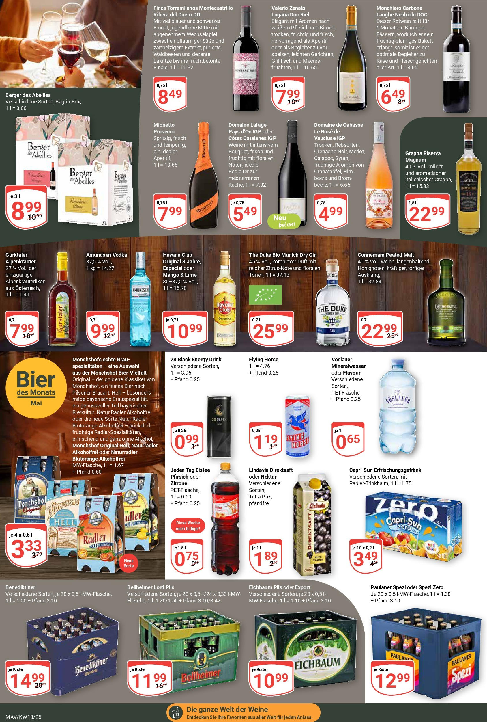 Globus - Globus: Wochenangebote (ab 27.04.2025) » Angebote ab Montag | Seite: 19 | Produkte: Havana club, Pils, Mineralwasser, Whiskey Globus - Globus: Wochenangebote (ab 27.04.2025) » Angebote online | Seite: 19 | Produkte: Havana club, Pils, Mineralwasser, Whiskey