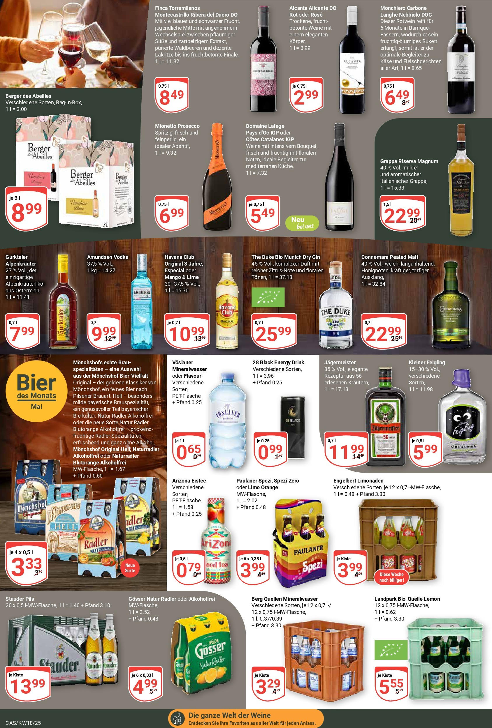 Globus - Globus: Wochenangebote (ab 27.04.2025) » Angebote online | Seite: 14 | Produkte: Pils, Jägermeister, Mango, Paulaner