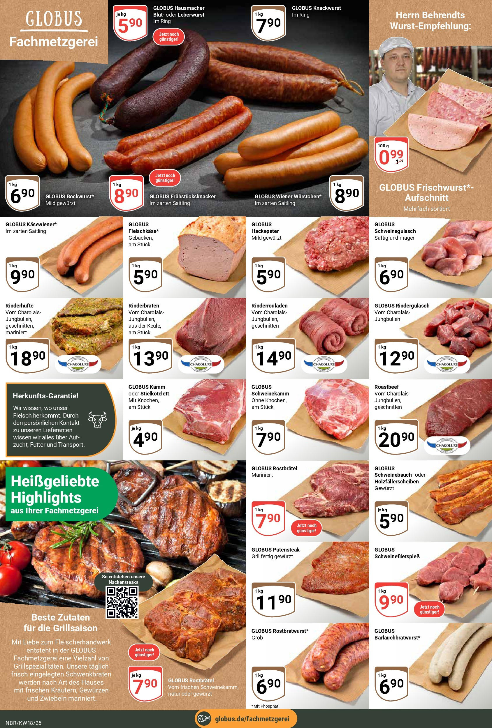 Globus - Globus: Wochenangebote (ab 27.04.2025) » Angebote online | Seite: 9 | Produkte: Schweinegulasch, Rindergulasch, Schweinebauch, Roastbeef