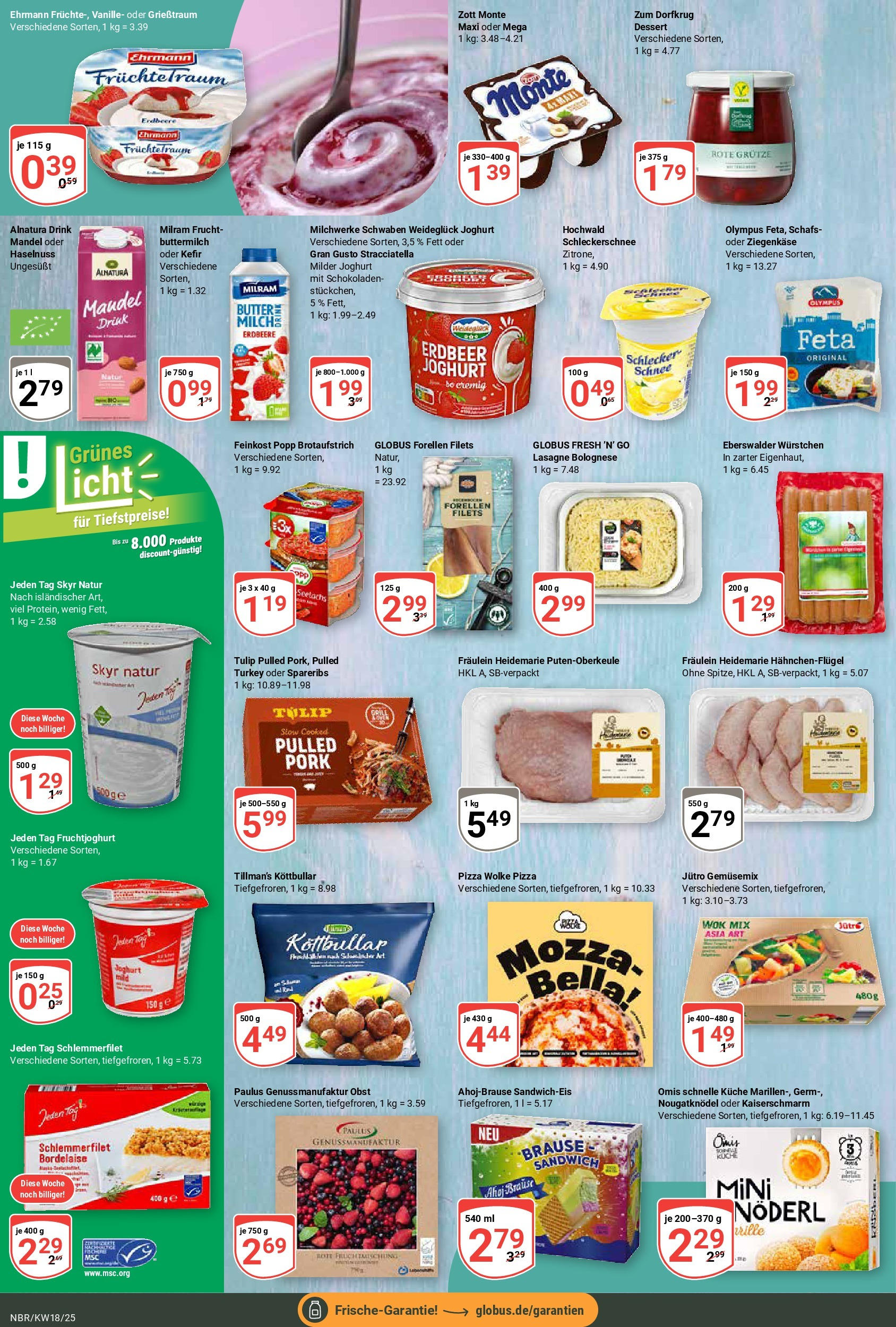 Globus - Globus: Wochenangebote (ab 27.04.2025) » Angebote online | Seite: 11 | Produkte: Feta, Ziegenkäse, Obst, Wok