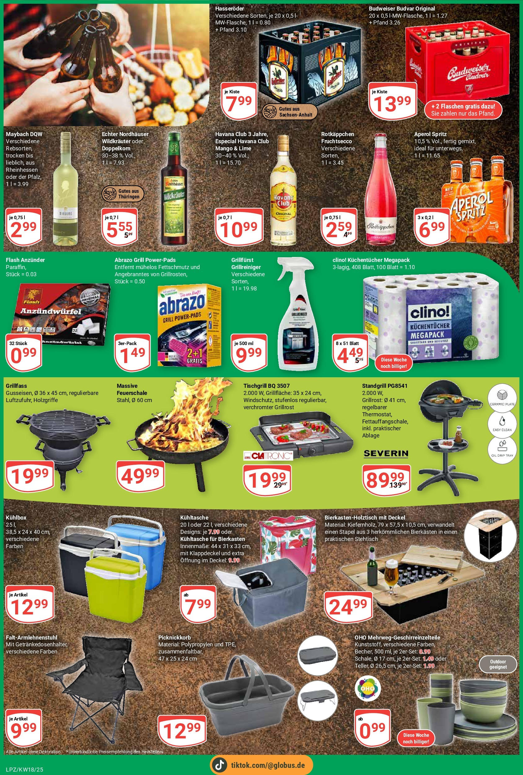 Globus - Globus: Wochenangebote (ab 27.04.2025) » Angebote ab Montag | Seite: 5 | Produkte: Havana club, Rum, Rotkäppchen, Budweiser Globus - Globus: Wochenangebote (ab 27.04.2025) » Angebote online | Seite: 5 | Produkte: Havana club, Rum, Rotkäppchen, Budweiser