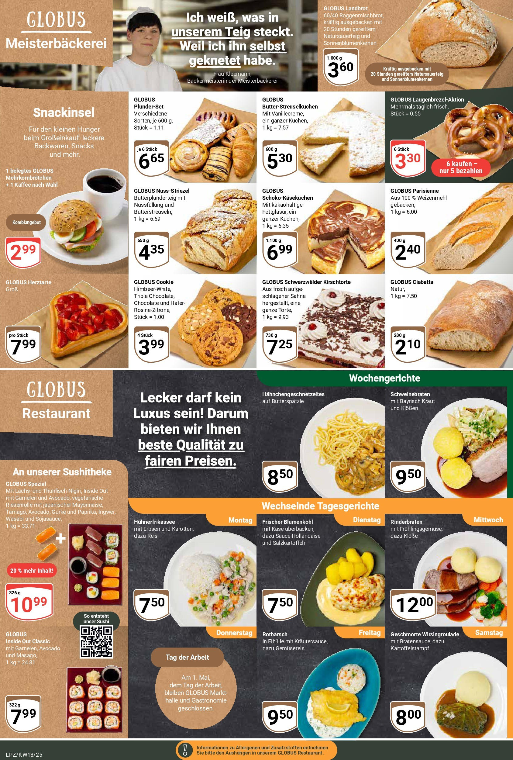 Globus - Globus: Wochenangebote (ab 27.04.2025) » Angebote ab Montag | Seite: 10 | Produkte: Käse, Kaffee, Weizenmehl, Lachs Globus - Globus: Wochenangebote (ab 27.04.2025) » Angebote online | Seite: 10 | Produkte: Käse, Kaffee, Weizenmehl, Lachs