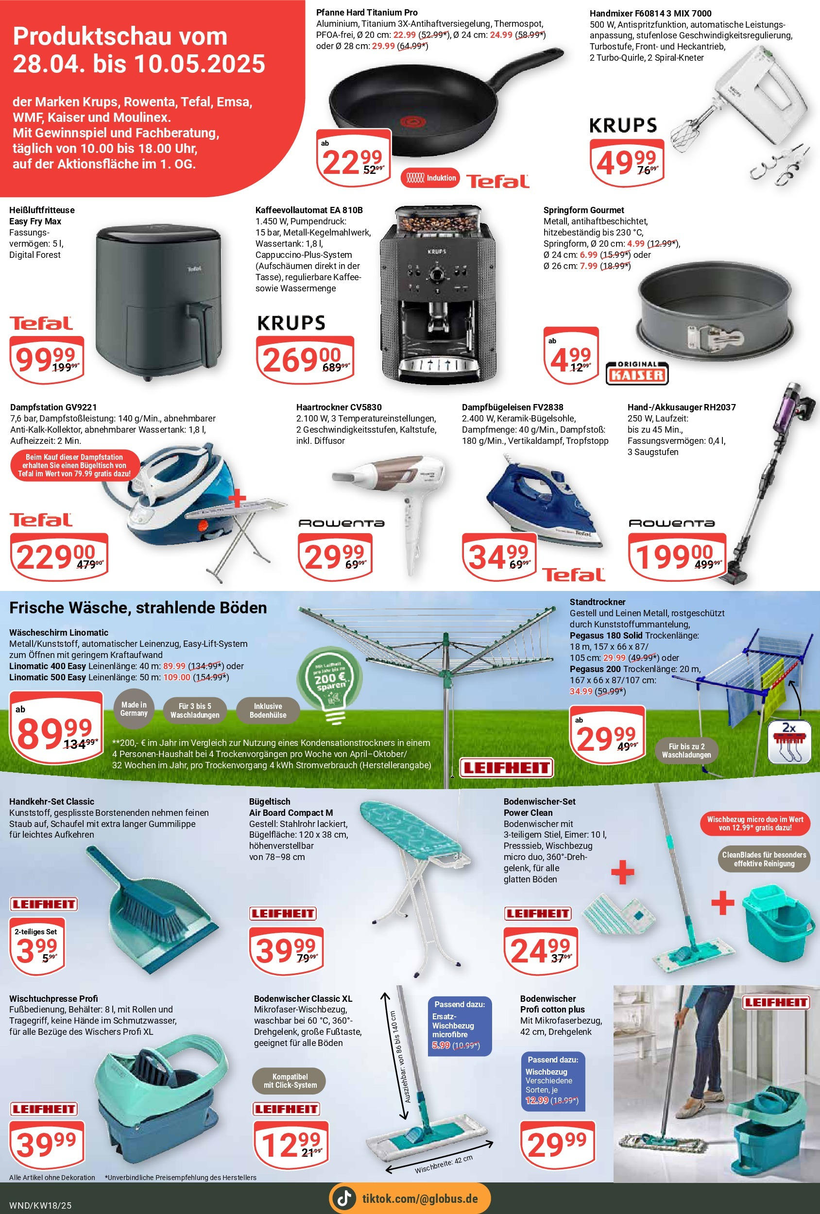 Globus - Globus: Wochenangebote (ab 27.04.2025) » Angebote ab Montag | Seite: 26 | Produkte: Krups, Mixer, Haartrockner, Heißluftfritteuse Globus - Globus: Wochenangebote (ab 27.04.2025) » Angebote online | Seite: 26 | Produkte: Krups, Mixer, Haartrockner, Heißluftfritteuse