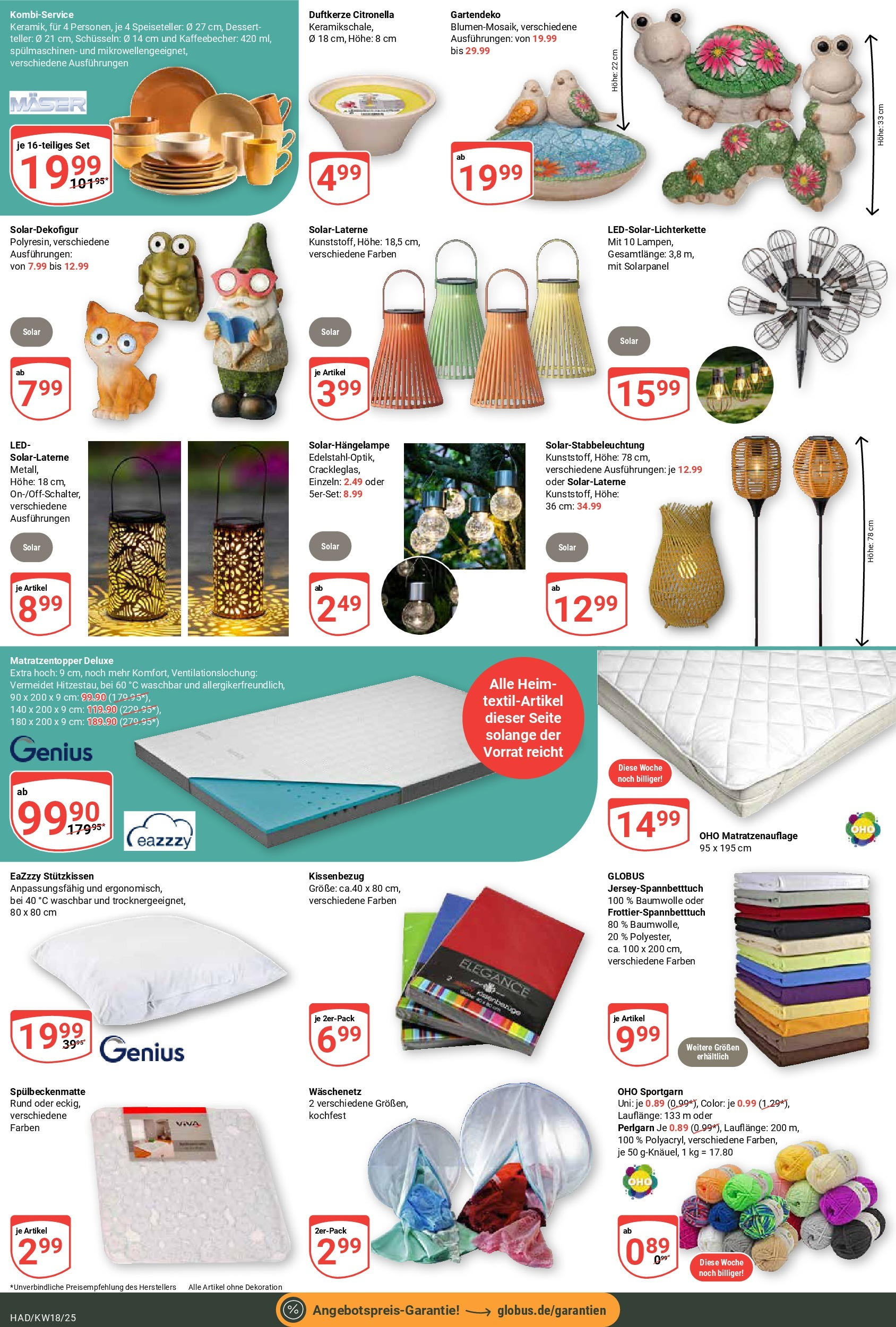 Globus - Globus: Wochenangebote (ab 27.04.2025) » Angebote online | Seite: 26 | Produkte: String, Topper