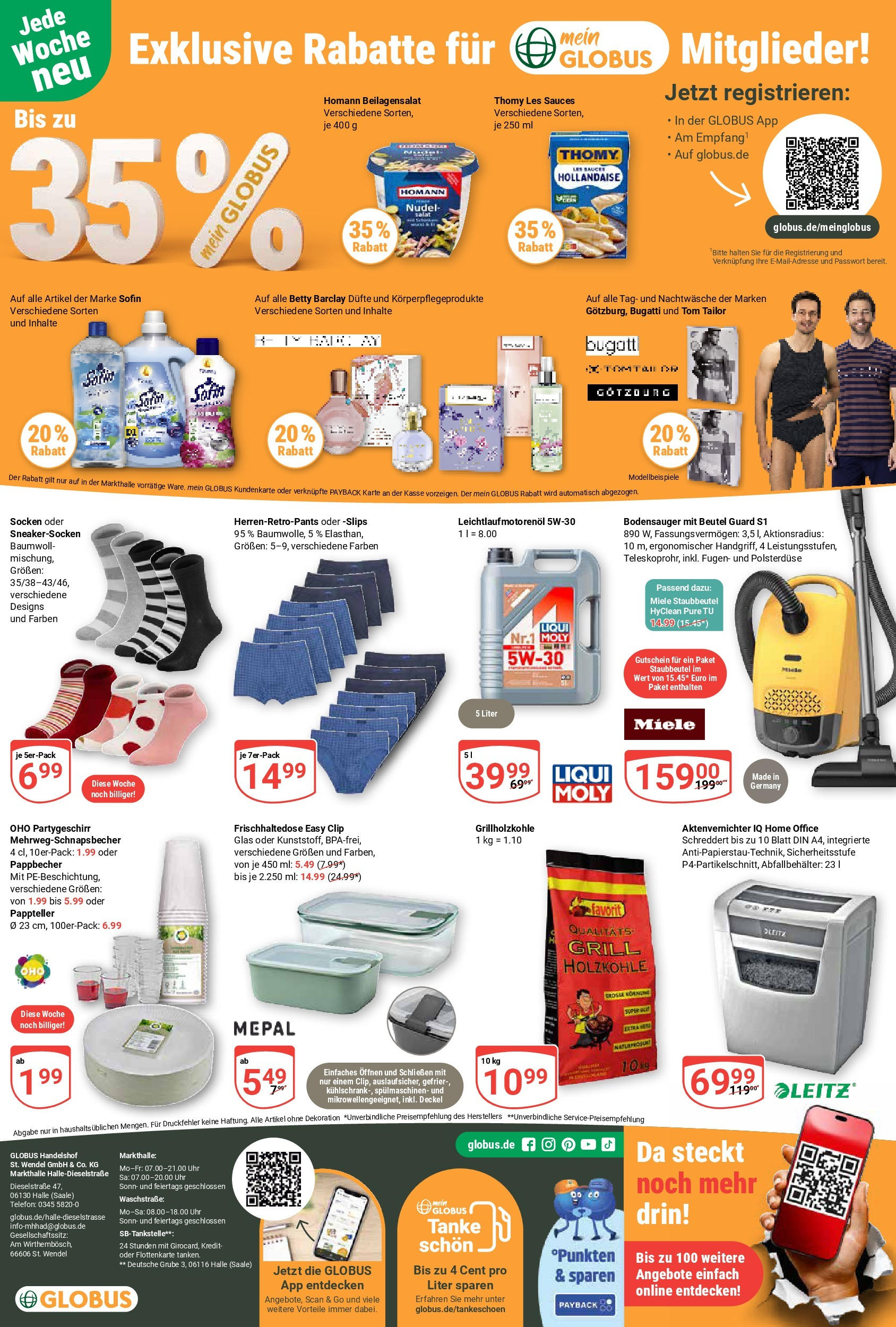 Globus - Globus: Wochenangebote (ab 27.04.2025) » Angebote online | Seite: 29 | Produkte: Aktenvernichter, Grill, Socken, Telefon