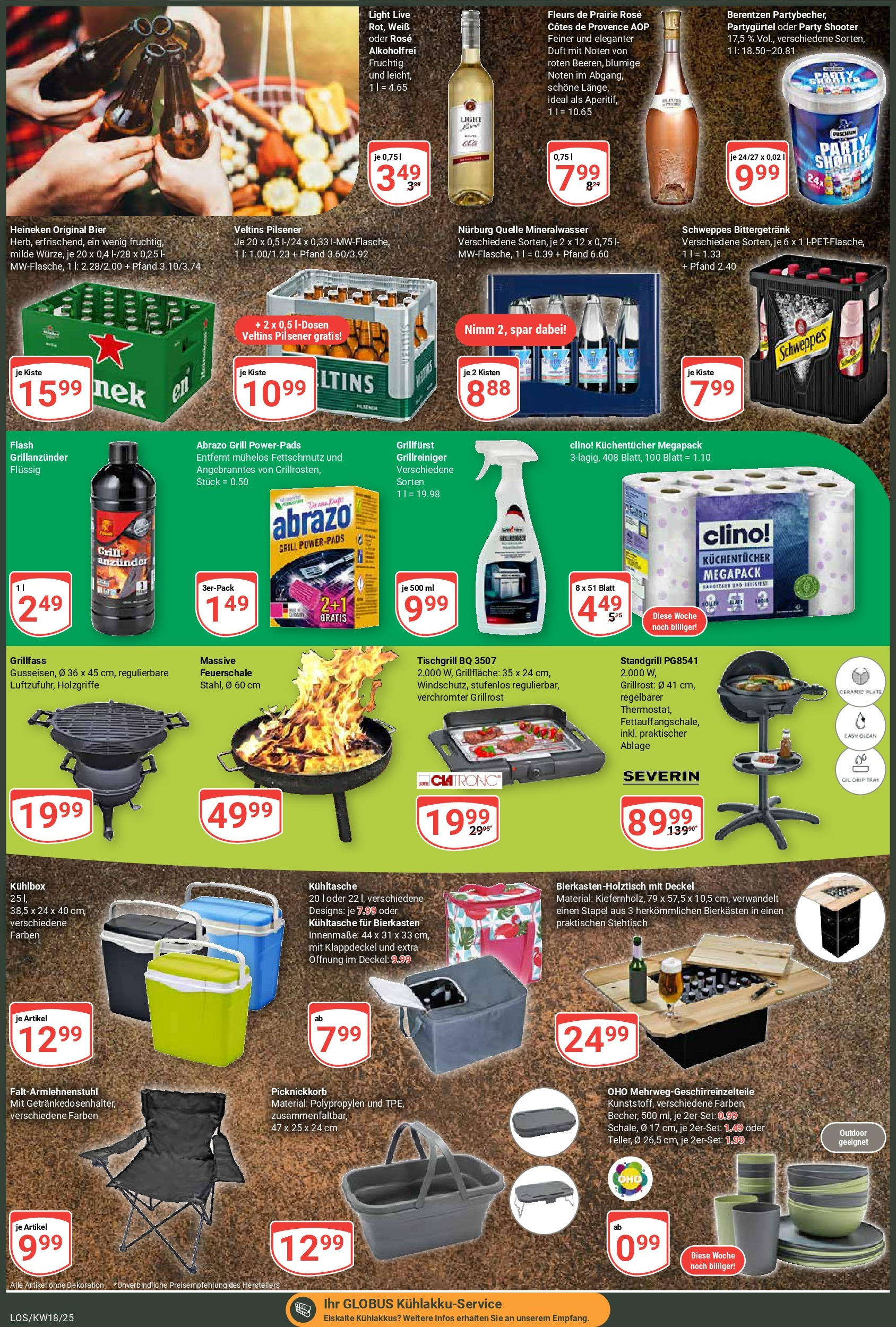 Globus - Globus: Wochenangebote (ab 27.04.2025) » Angebote online | Seite: 7 | Produkte: Grill, Duft, Mineralwasser, Heineken
