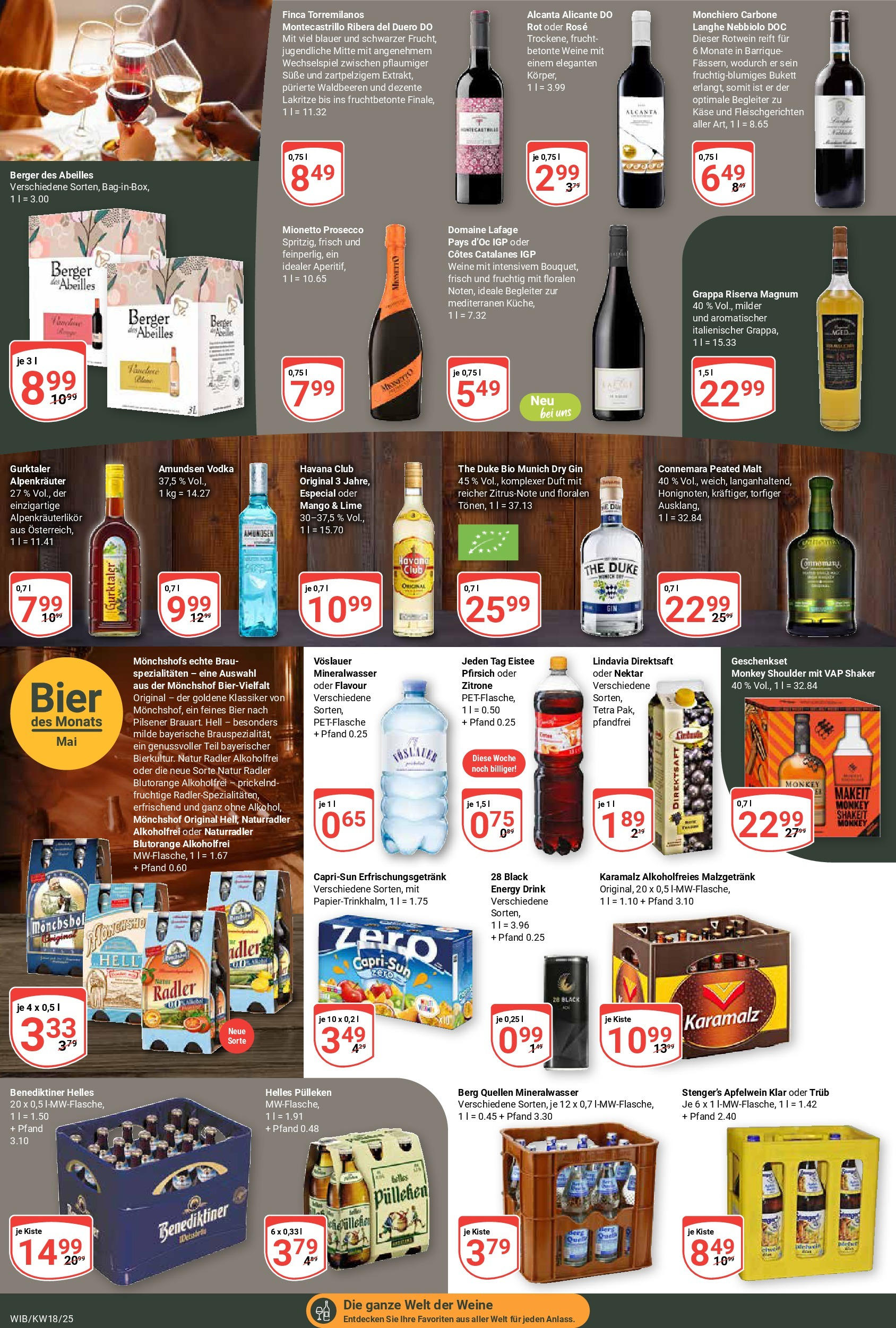 Globus - Globus: Wochenangebote (ab 27.04.2025) » Angebote online | Seite: 21 | Produkte: Helles pulleken, Käse, Duft, Mineralwasser