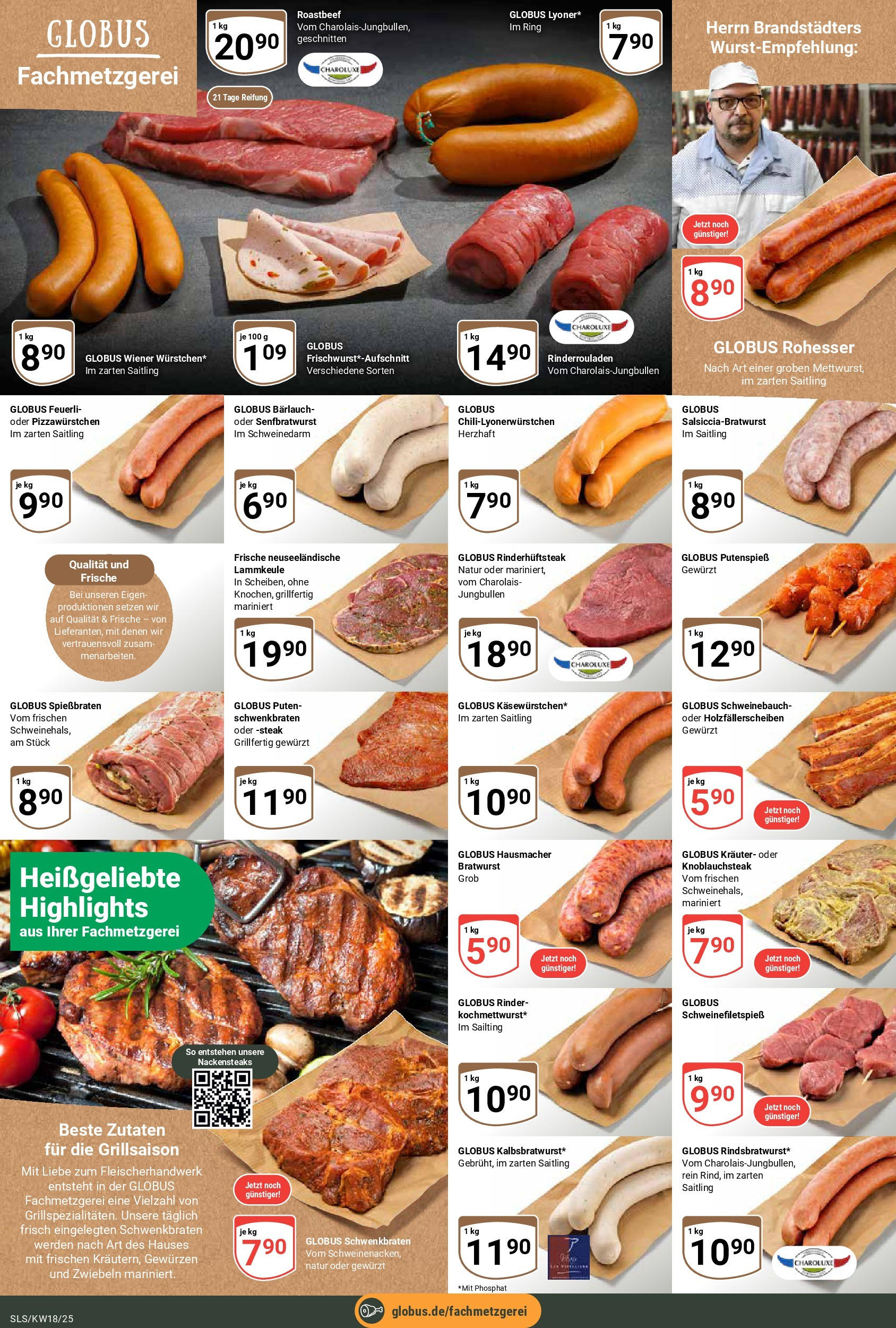 Globus - Globus: Wochenangebote (ab 27.04.2025) » Angebote ab Montag | Seite: 13 | Produkte: Rinderrouladen, Lammkeule, Schweinebauch, Zwiebeln Globus - Globus: Wochenangebote (ab 27.04.2025) » Angebote online | Seite: 13 | Produkte: Rinderrouladen, Lammkeule, Schweinebauch, Zwiebeln