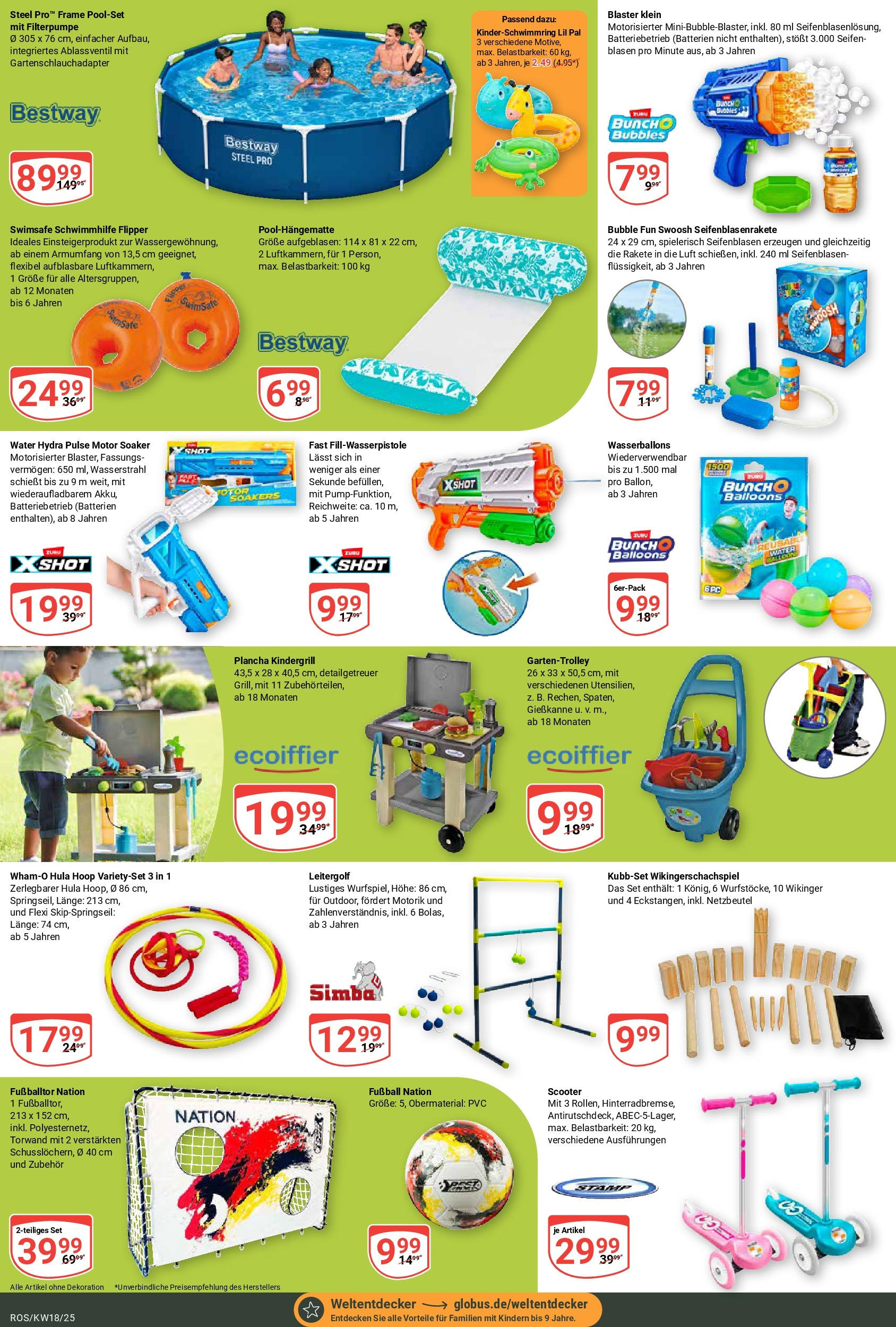 Globus - Globus: Wochenangebote (ab 27.04.2025) » Angebote online | Seite: 24 | Produkte: Grill, Batterien, Fußball, PC