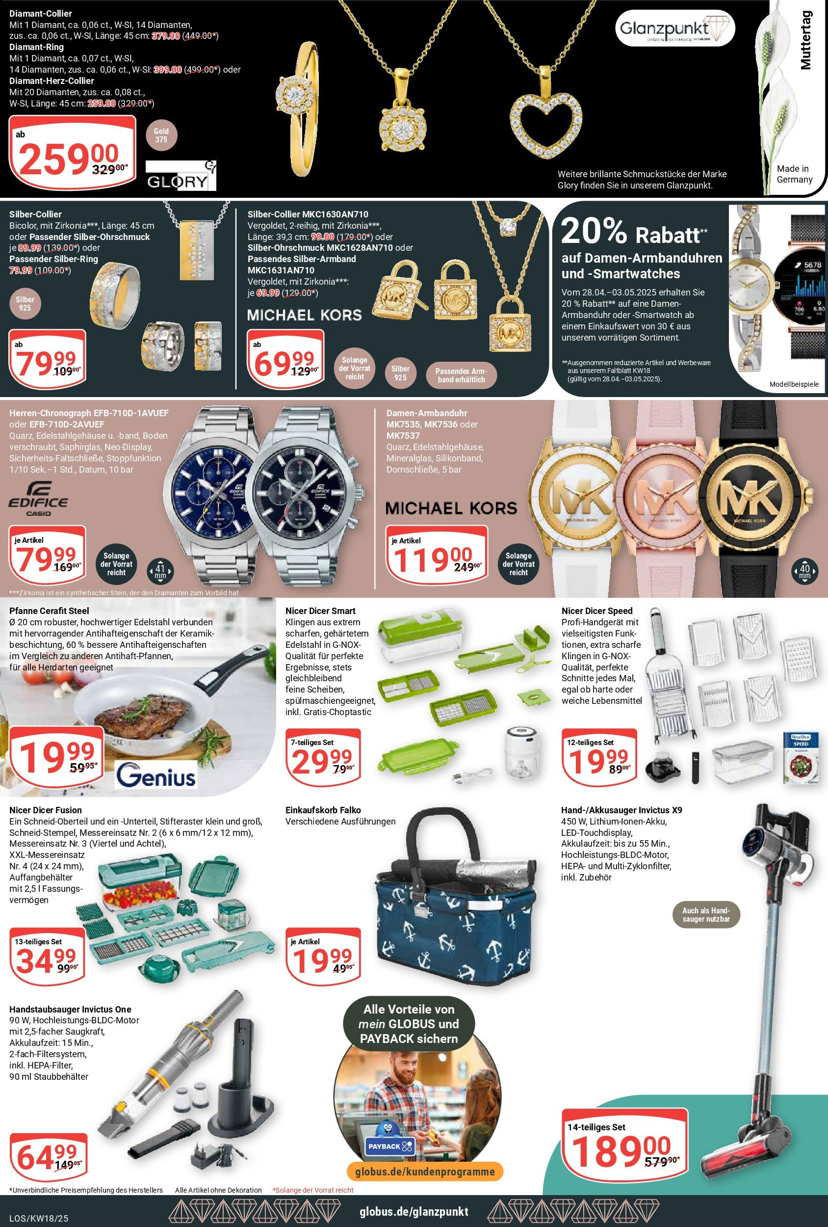 Globus - Globus: Wochenangebote (ab 27.04.2025) » Angebote online | Seite: 23 | Produkte: Smartwatch