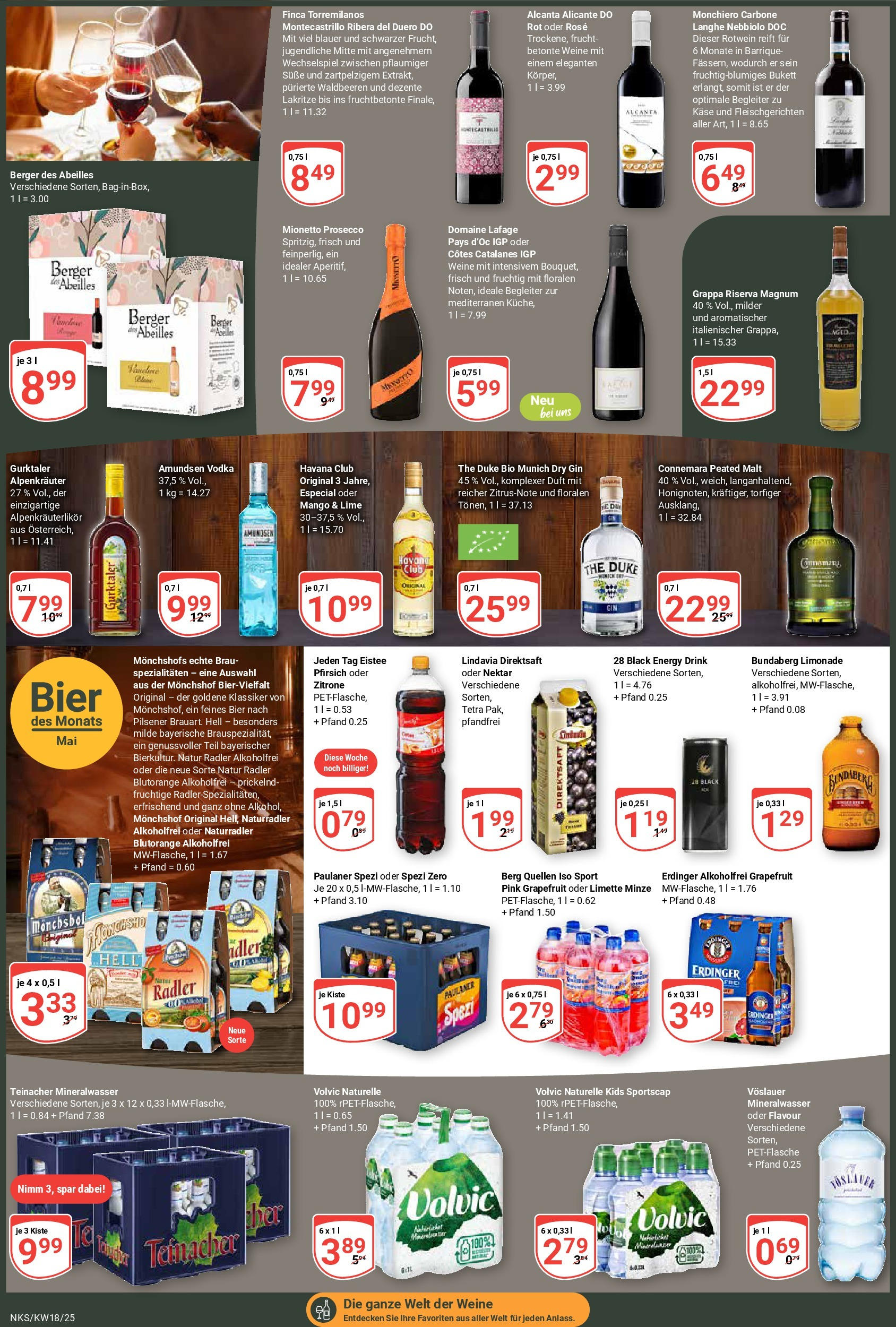 Globus - Globus: Wochenangebote (ab 27.04.2025) » Angebote online | Seite: 5 | Produkte: Bier, Prosecco, Zitrone, Mango