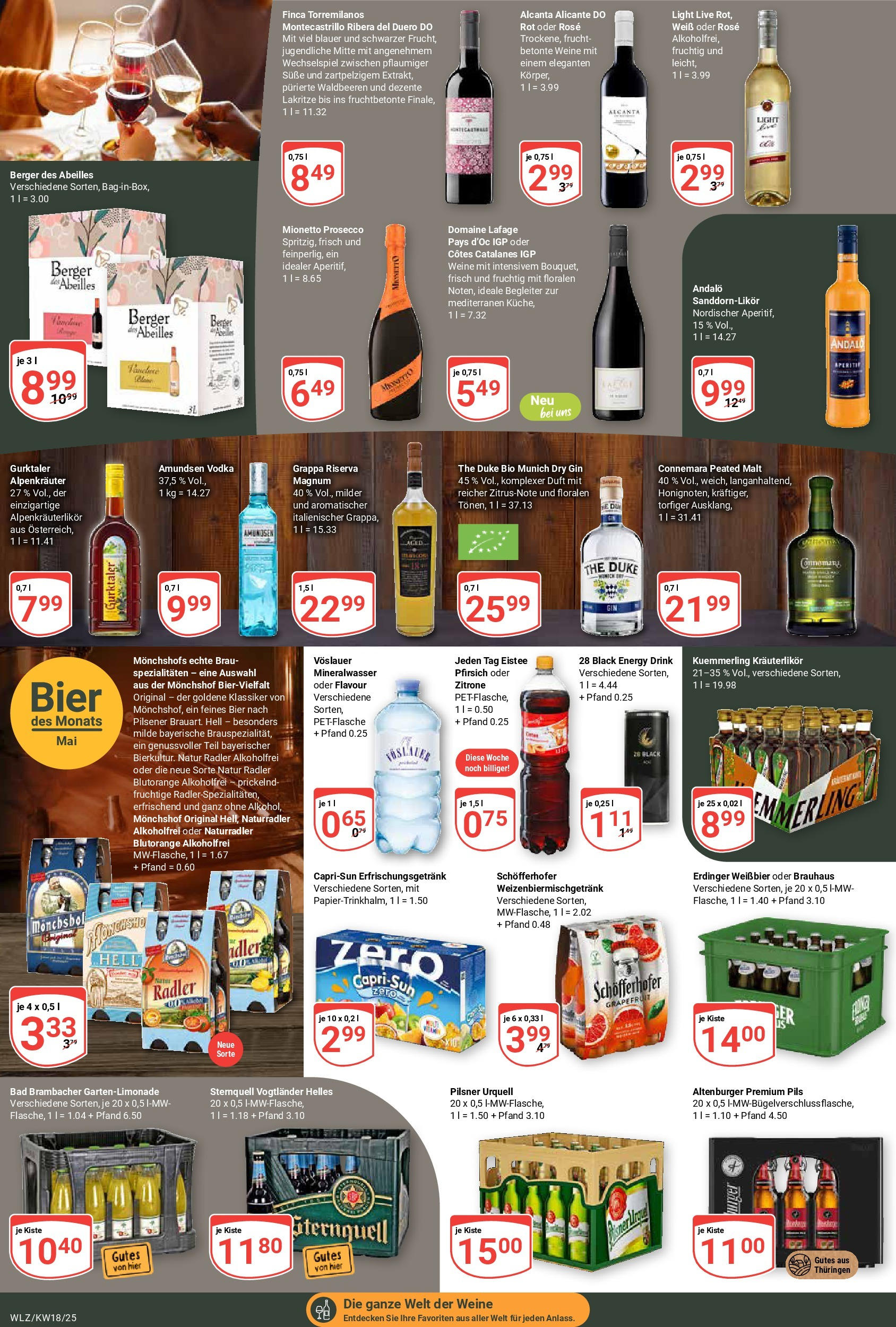 Globus - Globus: Wochenangebote (ab 27.04.2025) » Angebote ab Montag | Seite: 20 | Produkte: Weißbier, Pils, Radler, Vodka Globus - Globus: Wochenangebote (ab 27.04.2025) » Angebote online | Seite: 20 | Produkte: Weißbier, Pils, Radler, Vodka