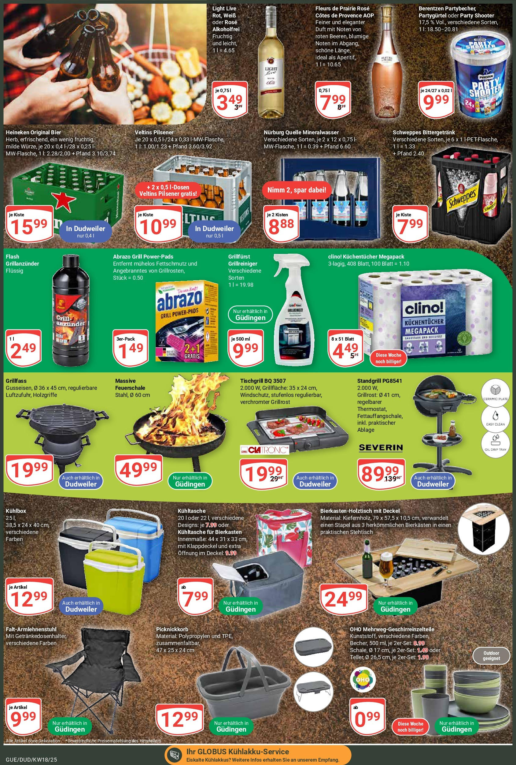 Globus - Globus: Wochenangebote (ab 27.04.2025) » Angebote ab Montag | Seite: 5 | Produkte: Grill, Schweppes, Mineralwasser, Berentzen Globus - Globus: Wochenangebote (ab 27.04.2025) » Angebote online | Seite: 5 | Produkte: Grill, Schweppes, Mineralwasser, Berentzen