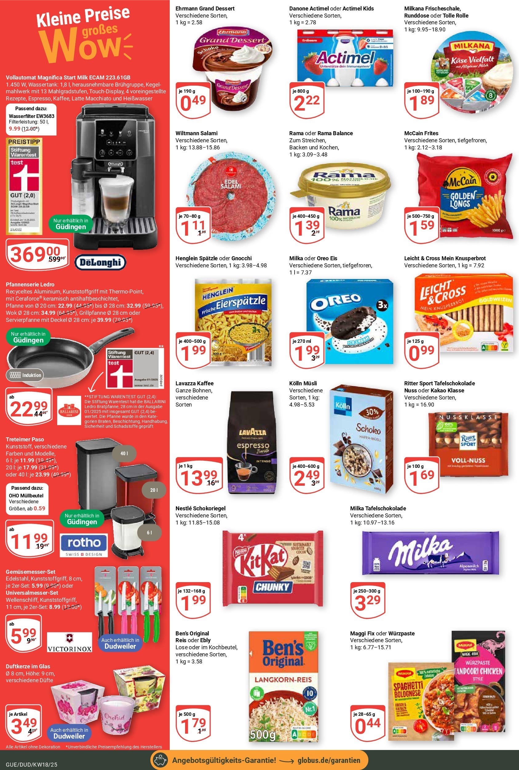 Globus - Globus: Wochenangebote (ab 27.04.2025) » Angebote ab Montag | Seite: 8 | Produkte: Lavazza, Käse, Ritter sport, Eis Globus - Globus: Wochenangebote (ab 27.04.2025) » Angebote online | Seite: 8 | Produkte: Lavazza, Käse, Ritter sport, Eis