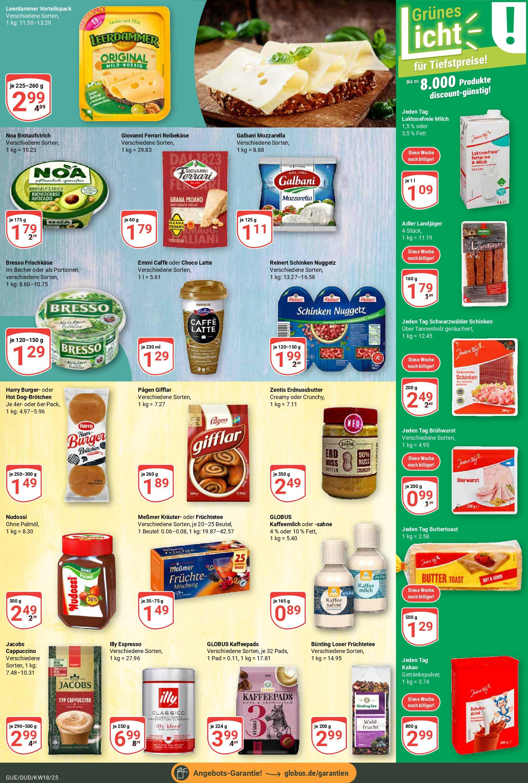 Globus - Globus: Wochenangebote (ab 27.04.2025) » Angebote ab Montag | Seite: 16 | Produkte: Butter, Toast, Bresso, Schinken Globus - Globus: Wochenangebote (ab 27.04.2025) » Angebote online | Seite: 16 | Produkte: Butter, Toast, Bresso, Schinken