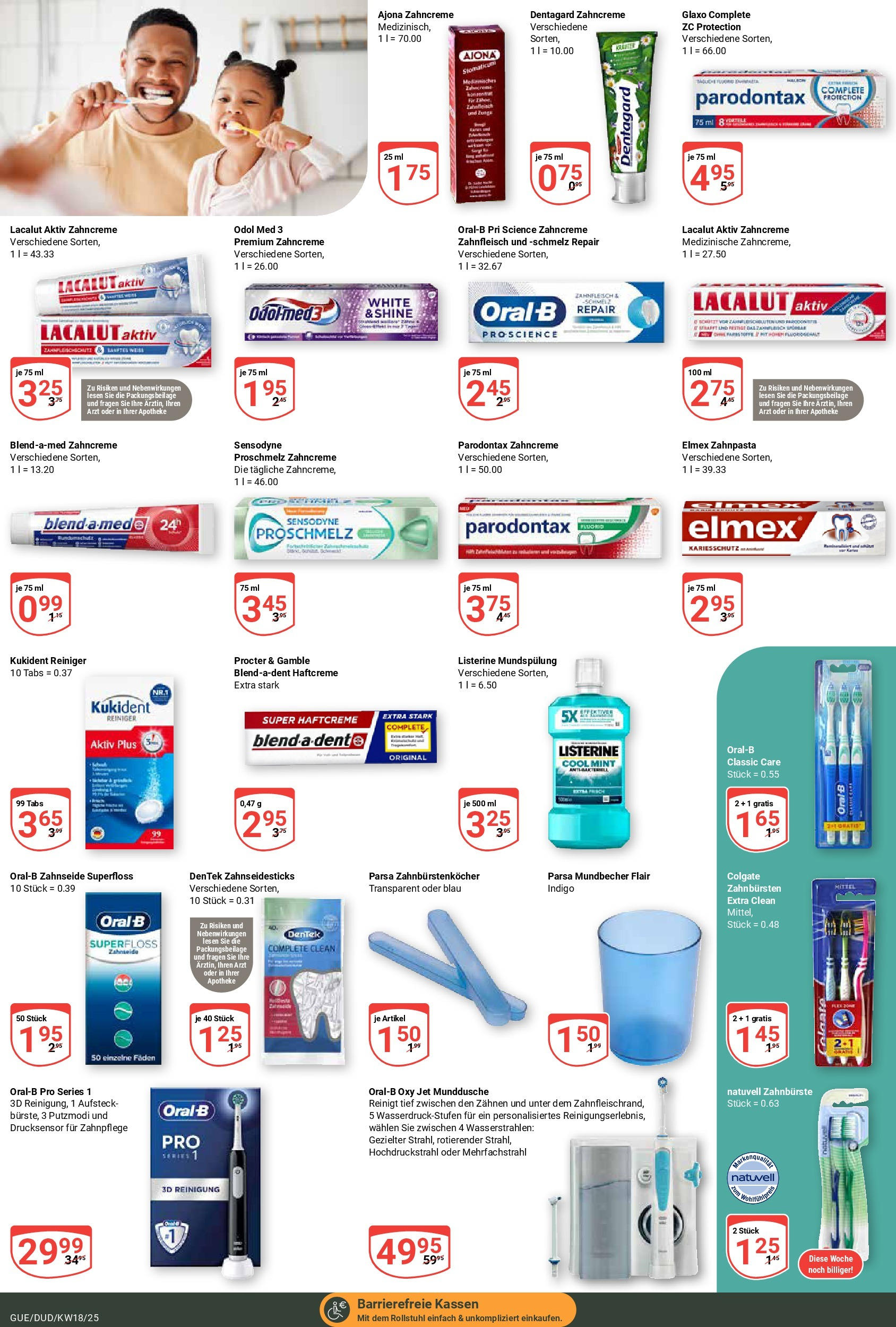 Globus - Globus: Wochenangebote (ab 27.04.2025) » Angebote ab Montag | Seite: 22 | Produkte: Zahnpasta, Zahnbürste, Listerine Globus - Globus: Wochenangebote (ab 27.04.2025) » Angebote online | Seite: 22 | Produkte: Zahnpasta, Zahnbürste, Listerine