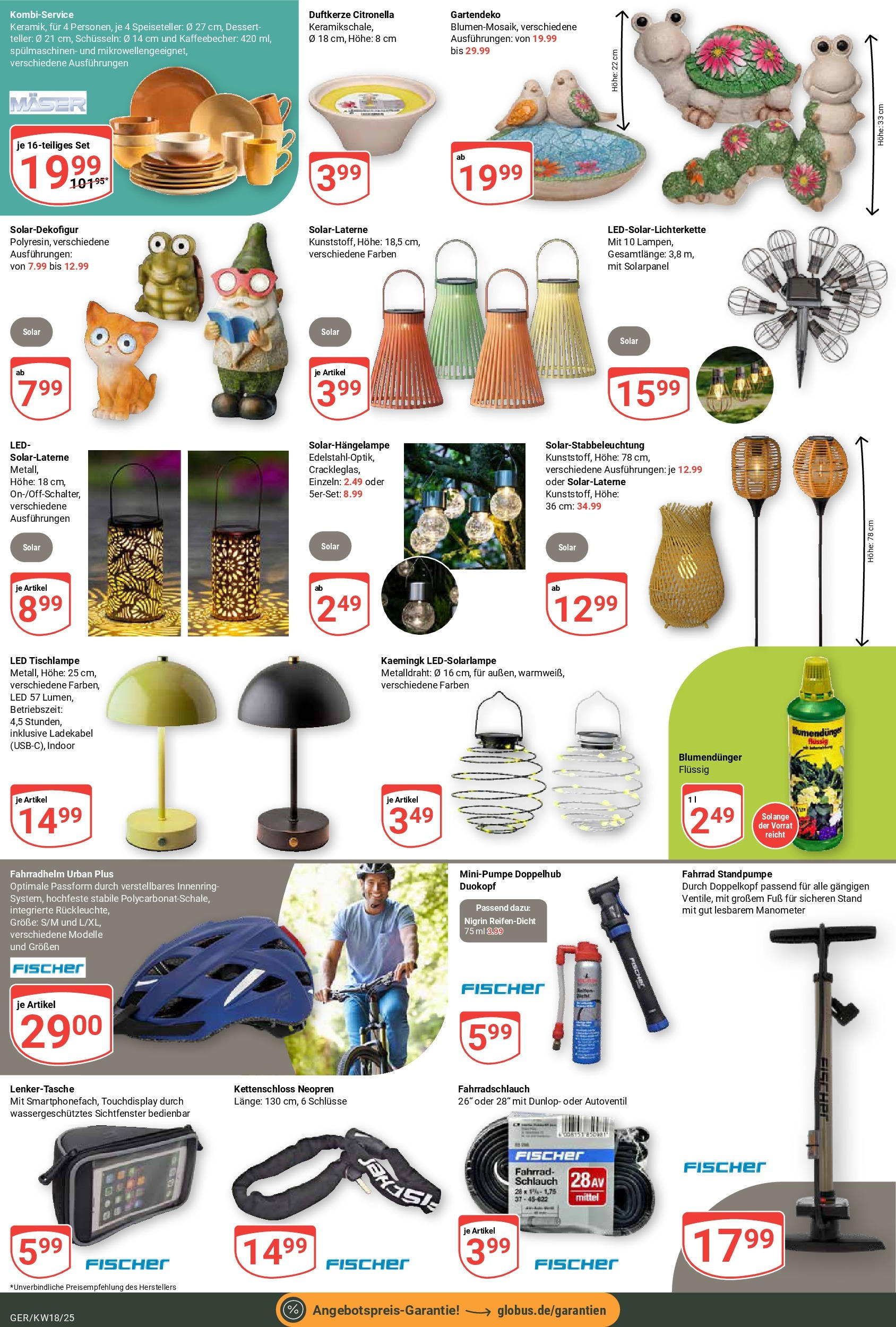 Globus - Globus: Wochenangebote (ab 27.04.2025) » Angebote online | Seite: 27 | Produkte: Manometer, String, Fahrradhelm, Ladekabel