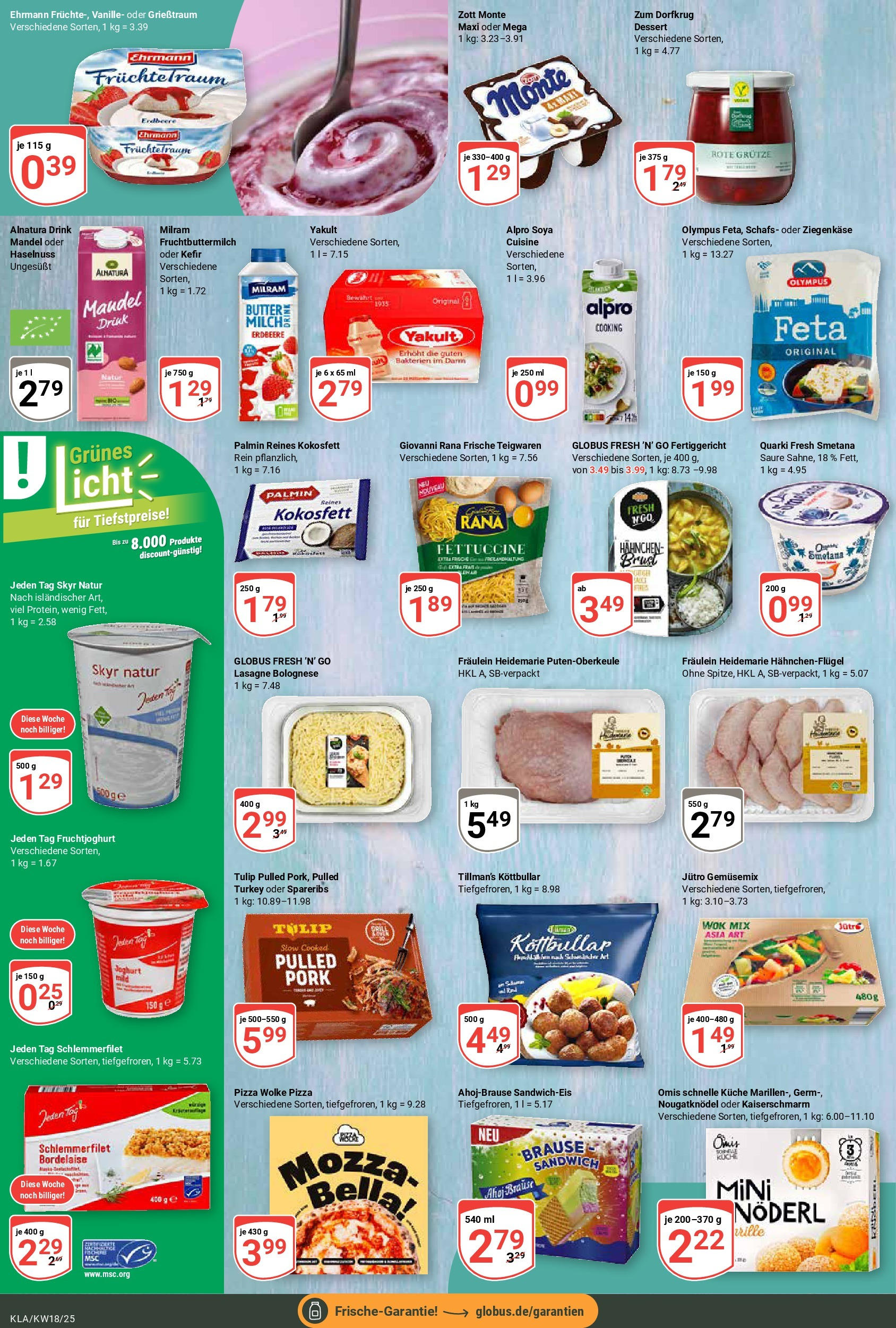Globus - Globus: Wochenangebote (ab 27.04.2025) » Angebote ab Montag | Seite: 13 | Produkte: Butter, Joghurt, Skyr, Milram Globus - Globus: Wochenangebote (ab 27.04.2025) » Angebote online | Seite: 13 | Produkte: Butter, Joghurt, Skyr, Milram