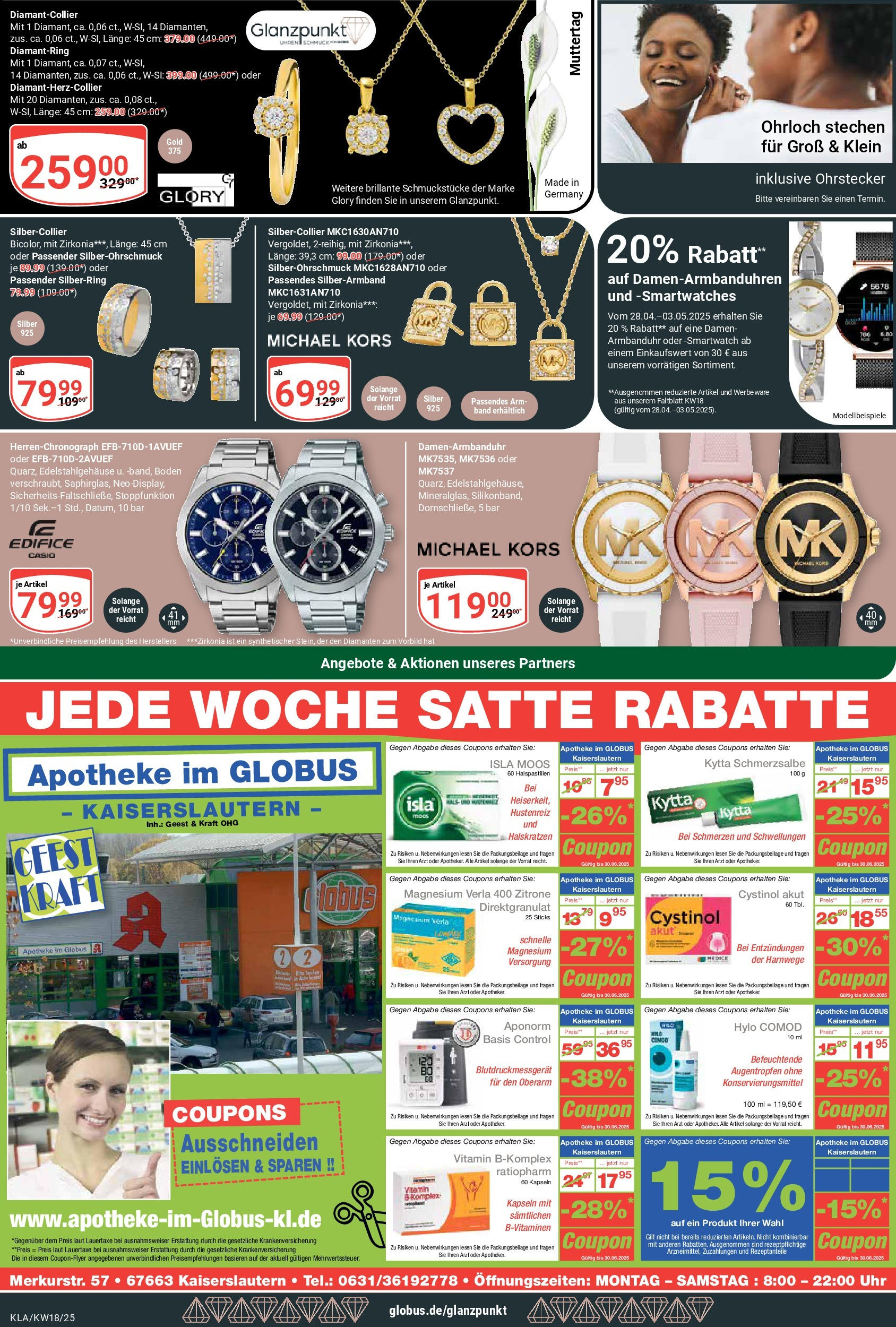 Globus - Globus: Wochenangebote (ab 27.04.2025) » Angebote ab Montag | Seite: 23 | Produkte: Smartwatch, Zitrone, Uhr, Monitor Globus - Globus: Wochenangebote (ab 27.04.2025) » Angebote online | Seite: 23 | Produkte: Smartwatch, Zitrone, Uhr, Monitor