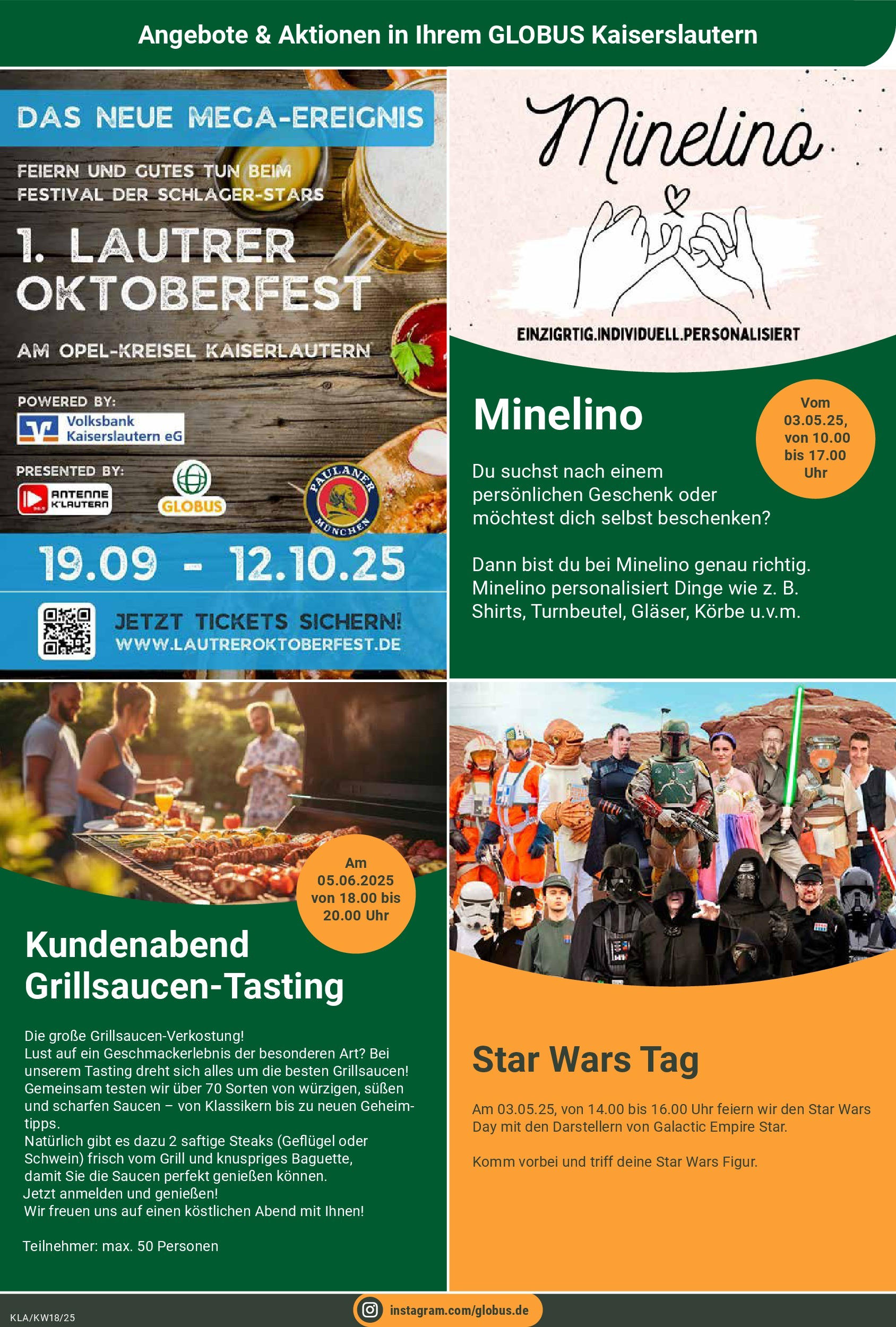 Globus - Globus: Wochenangebote (ab 27.04.2025) » Angebote ab Montag | Seite: 26 | Produkte: Grill, Antenne, Uhr Globus - Globus: Wochenangebote (ab 27.04.2025) » Angebote online | Seite: 26 | Produkte: Grill, Antenne, Uhr