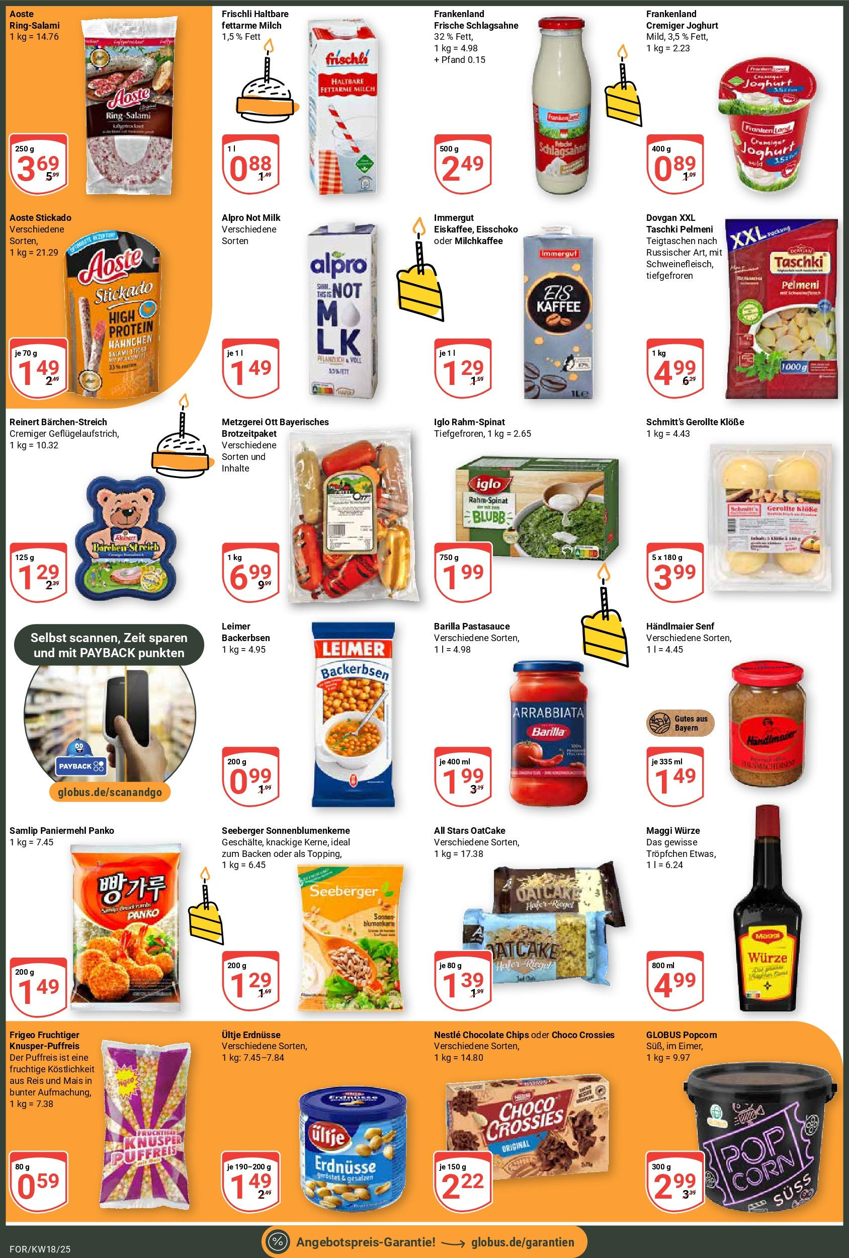Globus - Globus: Wochenangebote (ab 27.04.2025) » Angebote ab Montag | Seite: 2 | Produkte: Ultje erdnusse, Schlagsahne, Joghurt, Barilla Globus - Globus: Wochenangebote (ab 27.04.2025) » Angebote online | Seite: 2 | Produkte: Ultje erdnusse, Schlagsahne, Joghurt, Barilla