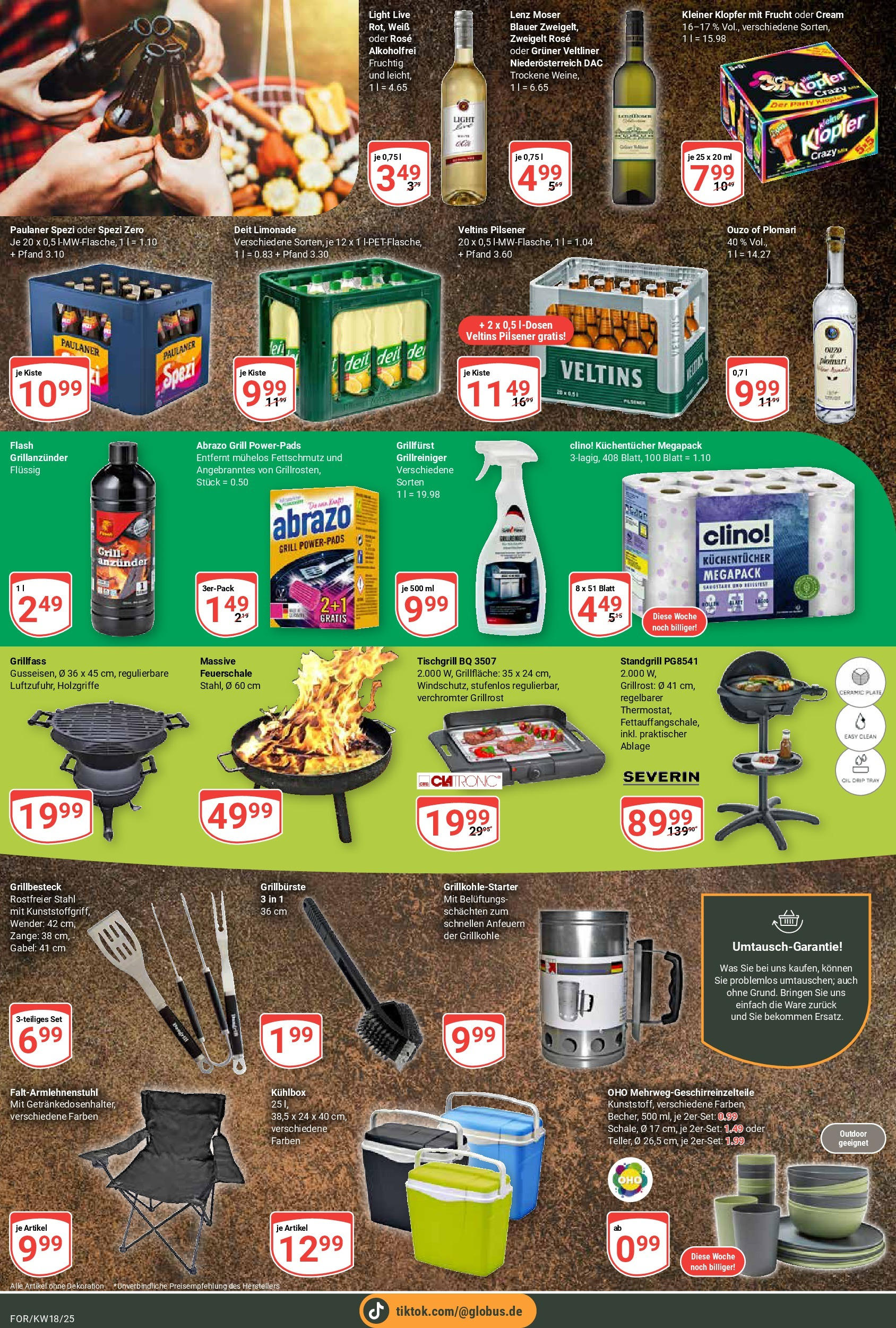 Globus - Globus: Wochenangebote (ab 27.04.2025) » Angebote ab Montag | Seite: 24 | Produkte: Grill, Paulaner spezi, Box, Paulaner Globus - Globus: Wochenangebote (ab 27.04.2025) » Angebote online | Seite: 24 | Produkte: Grill, Paulaner spezi, Box, Paulaner