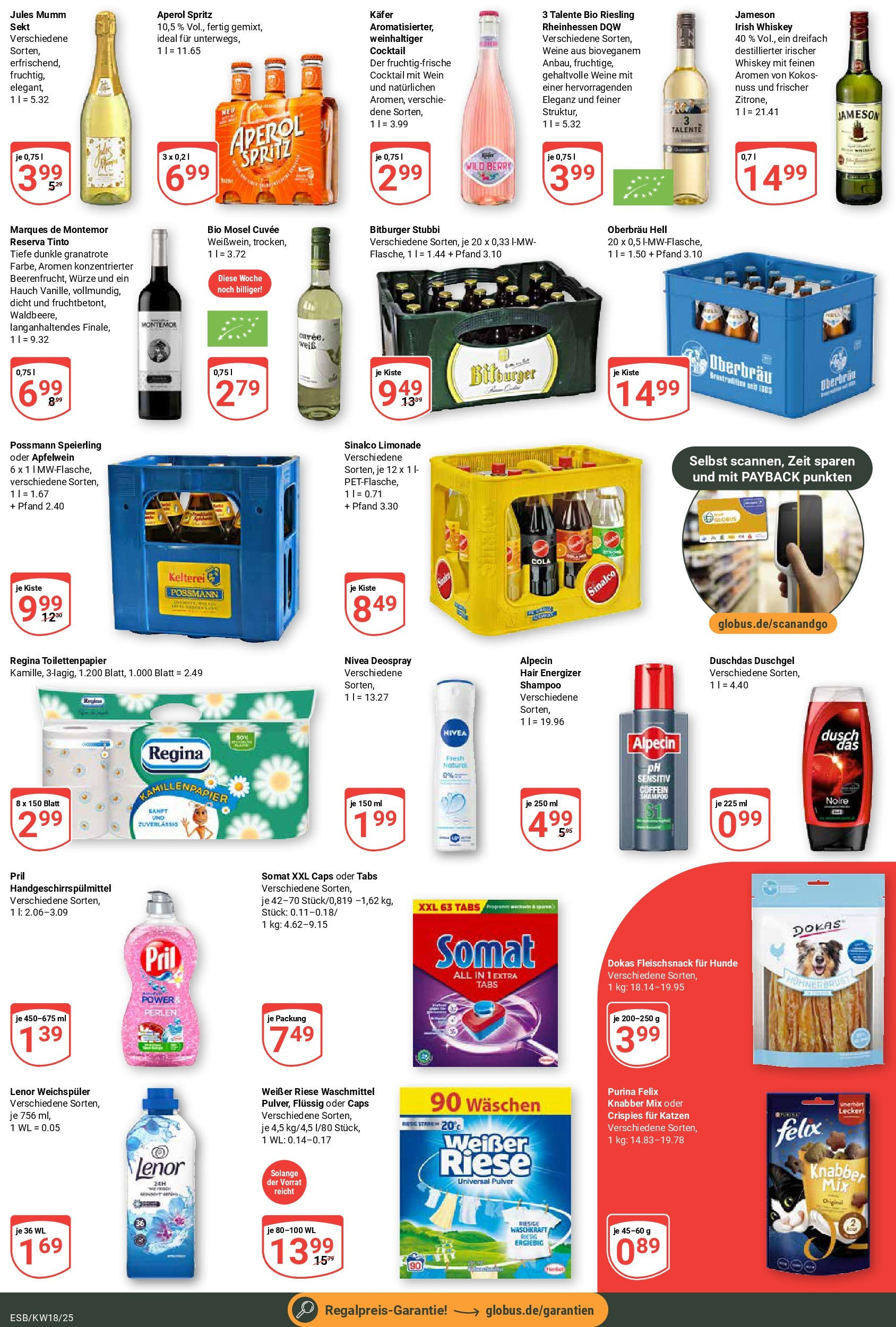 Globus - Globus: Wochenangebote (ab 27.04.2025) » Angebote ab Montag | Seite: 8 | Produkte: Lenor, Mumm sekt, Limonade, Apple Globus - Globus: Wochenangebote (ab 27.04.2025) » Angebote online | Seite: 8 | Produkte: Lenor, Mumm sekt, Limonade, Apple