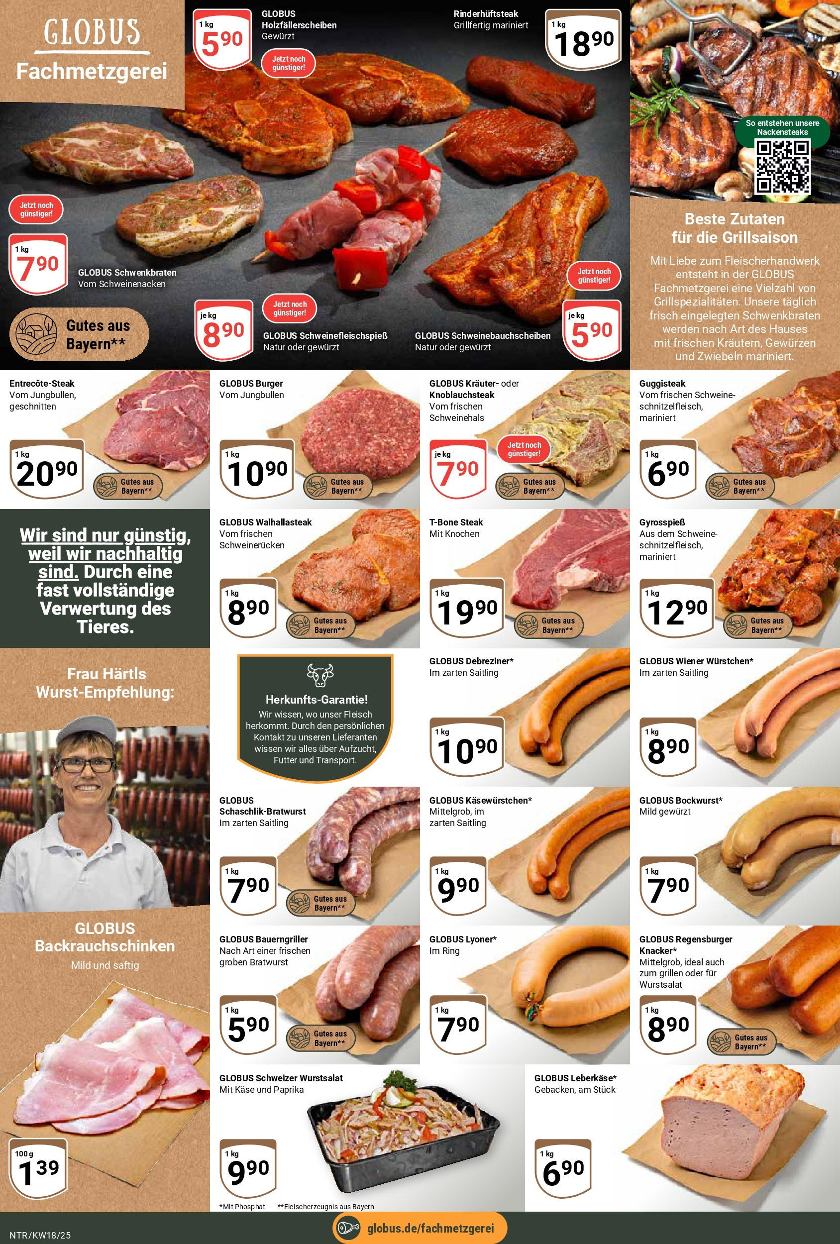 Globus - Globus: Wochenangebote (ab 27.04.2025) » Angebote ab Montag | Seite: 6 | Produkte: Käse, Zwiebeln, Paprika, Fleisch Globus - Globus: Wochenangebote (ab 27.04.2025) » Angebote online | Seite: 6 | Produkte: Käse, Zwiebeln, Paprika, Fleisch