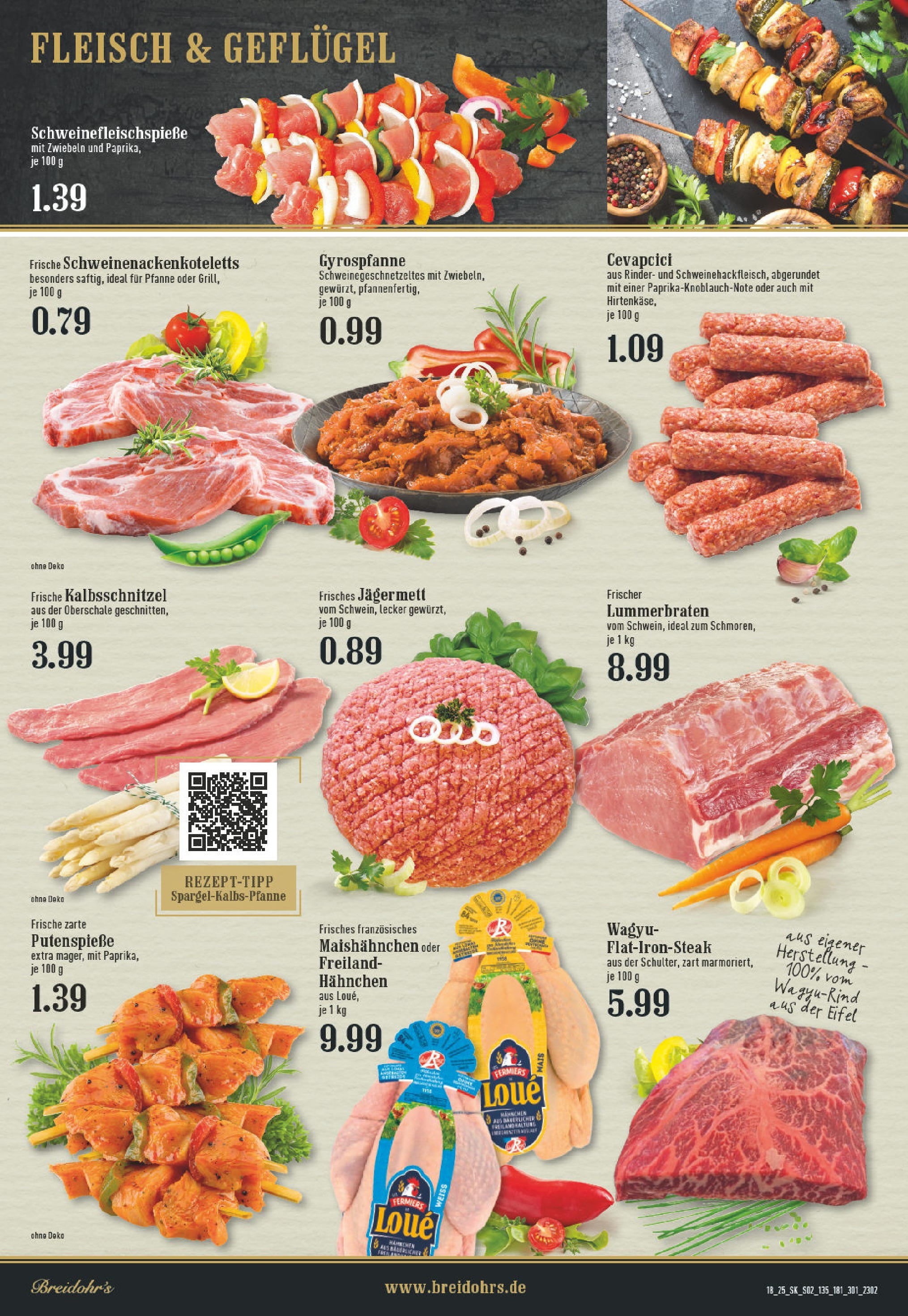 Edeka - EDEKA: Wochenangebote (ab 27.04.2025) » Angebote Online | Seite: 2 | Produkte: Hahnchen, Cevapcici, Zwiebeln, Steak