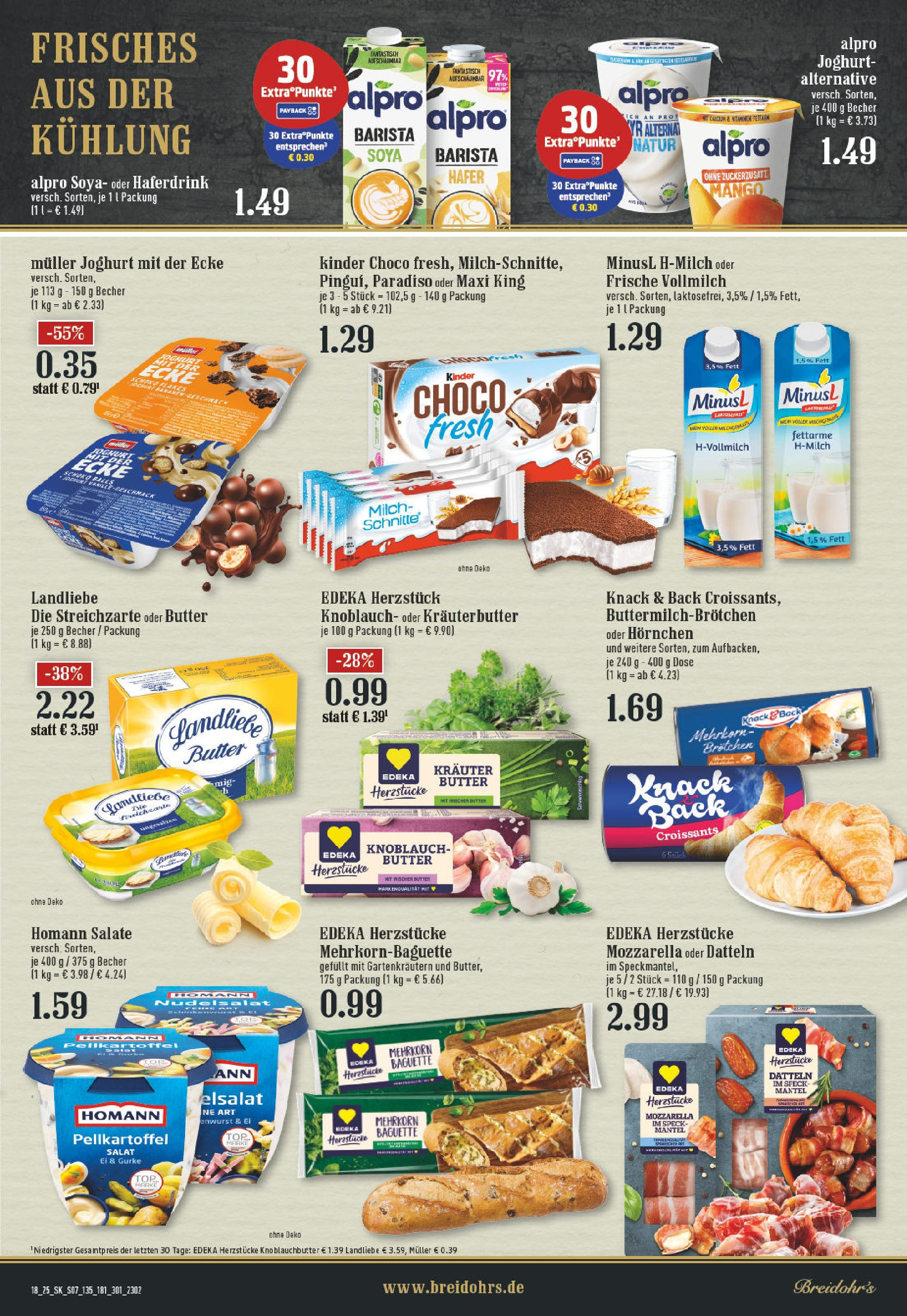 Edeka - EDEKA: Wochenangebote (ab 27.04.2025) » Angebote Online | Seite: 7 | Produkte: Kräuterbutter, Mango, Knoblauch, Mantel