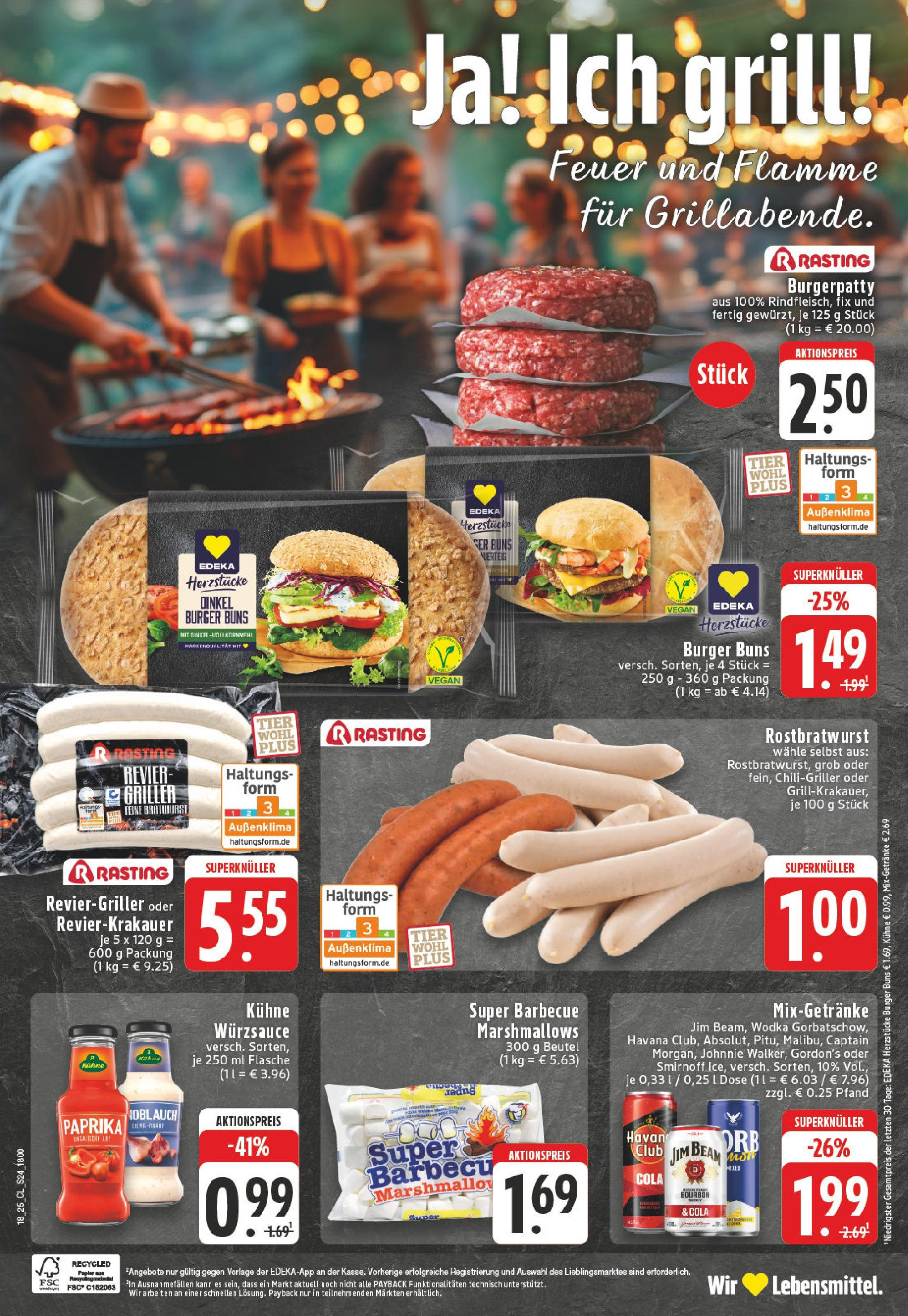 Edeka - EDEKA: Wochenangebote (ab 27.04.2025) » Angebote Online | Seite: 24 | Produkte: Bratwurst, Paprika, Smirnoff, Wodka Edeka - EDEKA: Wochenangebote (ab 27.04.2025) » Angebote Online | Seite: 24 | Produkte: Bratwurst, Paprika, Smirnoff, Wodka