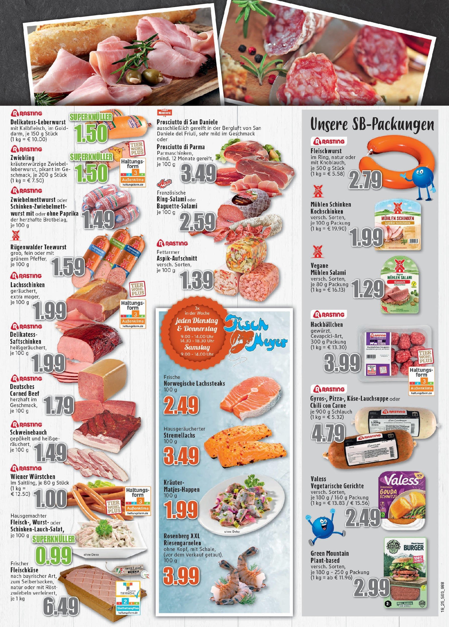Edeka - EDEKA: Wochenangebote (ab 27.04.2025) » Angebote Online | Seite: 3 | Produkte: Gouda, Schnitzel, Wurst, Salami