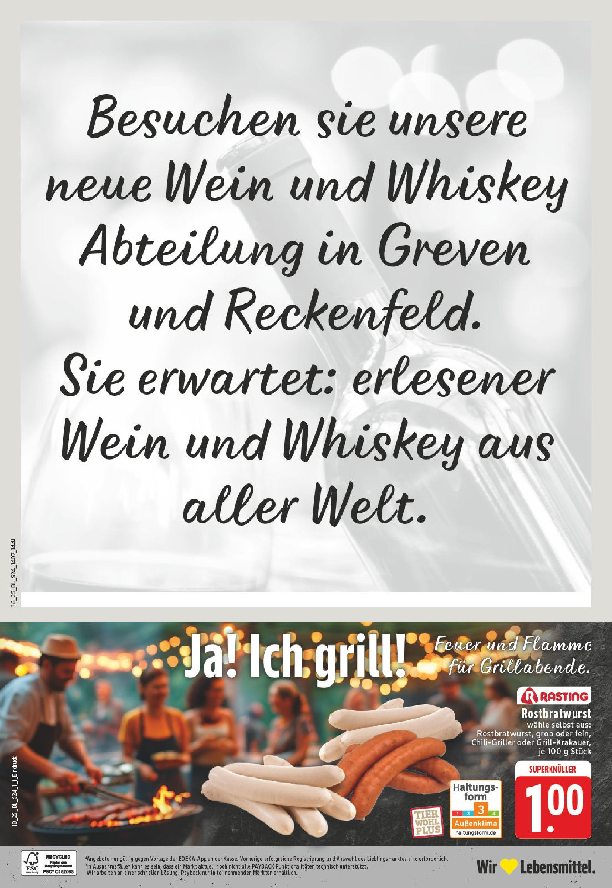 Edeka - EDEKA: Wochenangebote (ab 27.04.2025) » Angebote Online | Seite: 24 | Produkte: Grill, Wein, Whiskey Edeka - EDEKA: Wochenangebote (ab 27.04.2025) » Angebote Online | Seite: 24 | Produkte: Grill, Wein, Whiskey