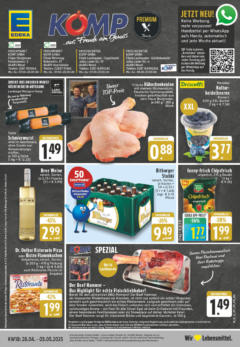 Edeka - EDEKA: Wochenangebote - gültig ab dem 27.04.2025 | Seite: 7 | Produkte: Wurst, Salami, Schinken, Frischkase