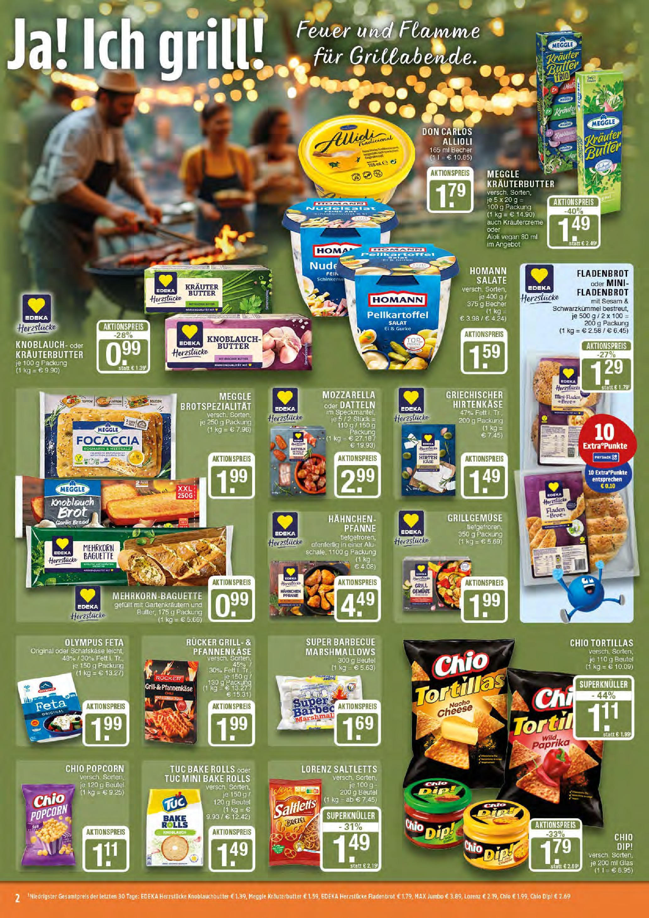 Edeka - EDEKA: Wochenangebote (ab 27.04.2025) » Angebote Online | Seite: 2 | Produkte: Mozzarella, Kräuterbutter, Gemüse, Schafskase